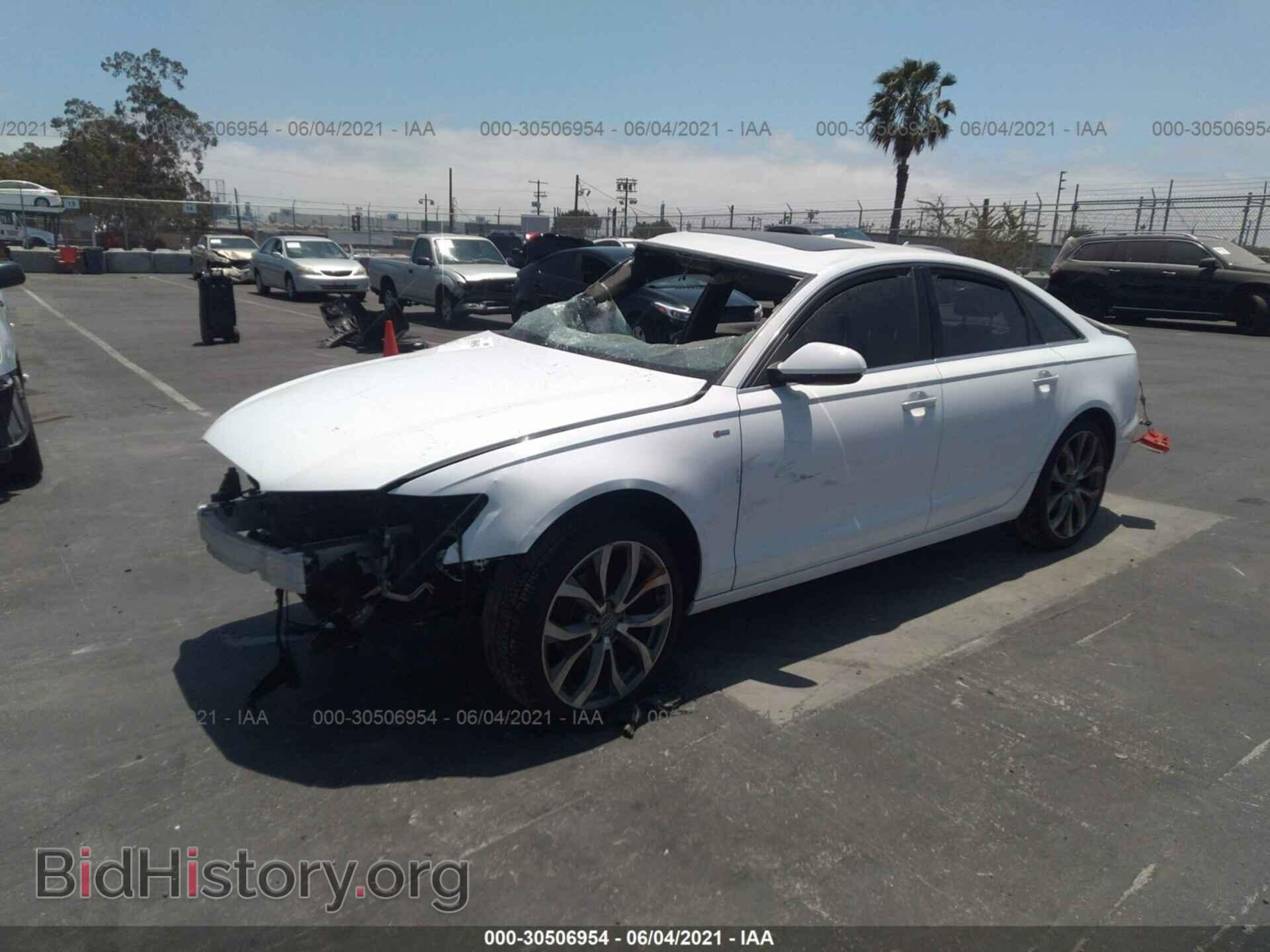 2013 AUDI A6 - VIN: WAUGFAFC7DN114118 - Фото 2