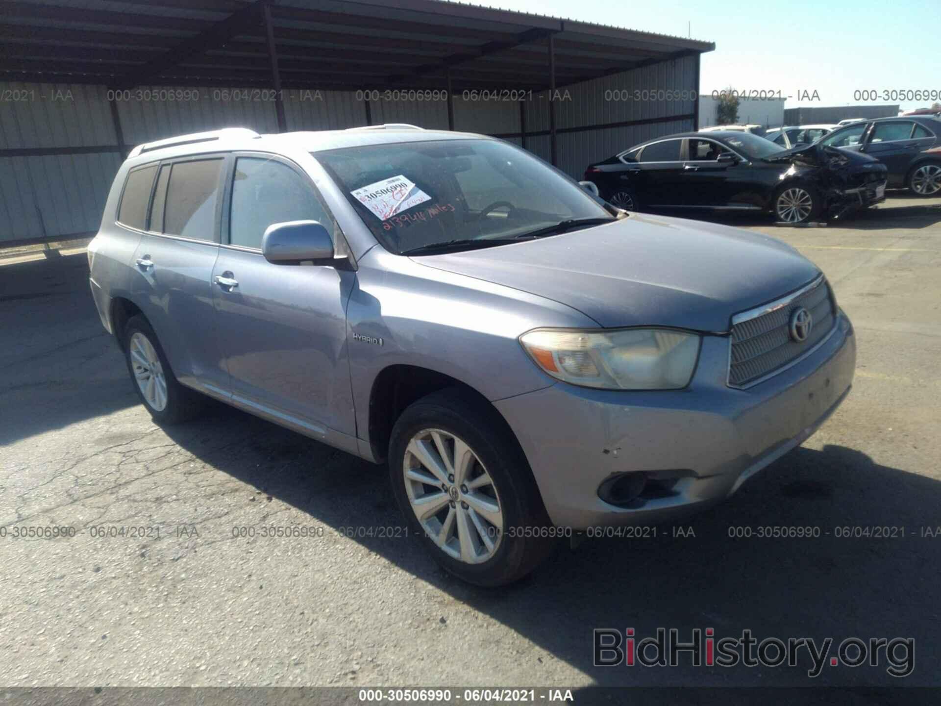 Photo JTEEW41A082006718 - TOYOTA HIGHLANDER HYBRID 2008