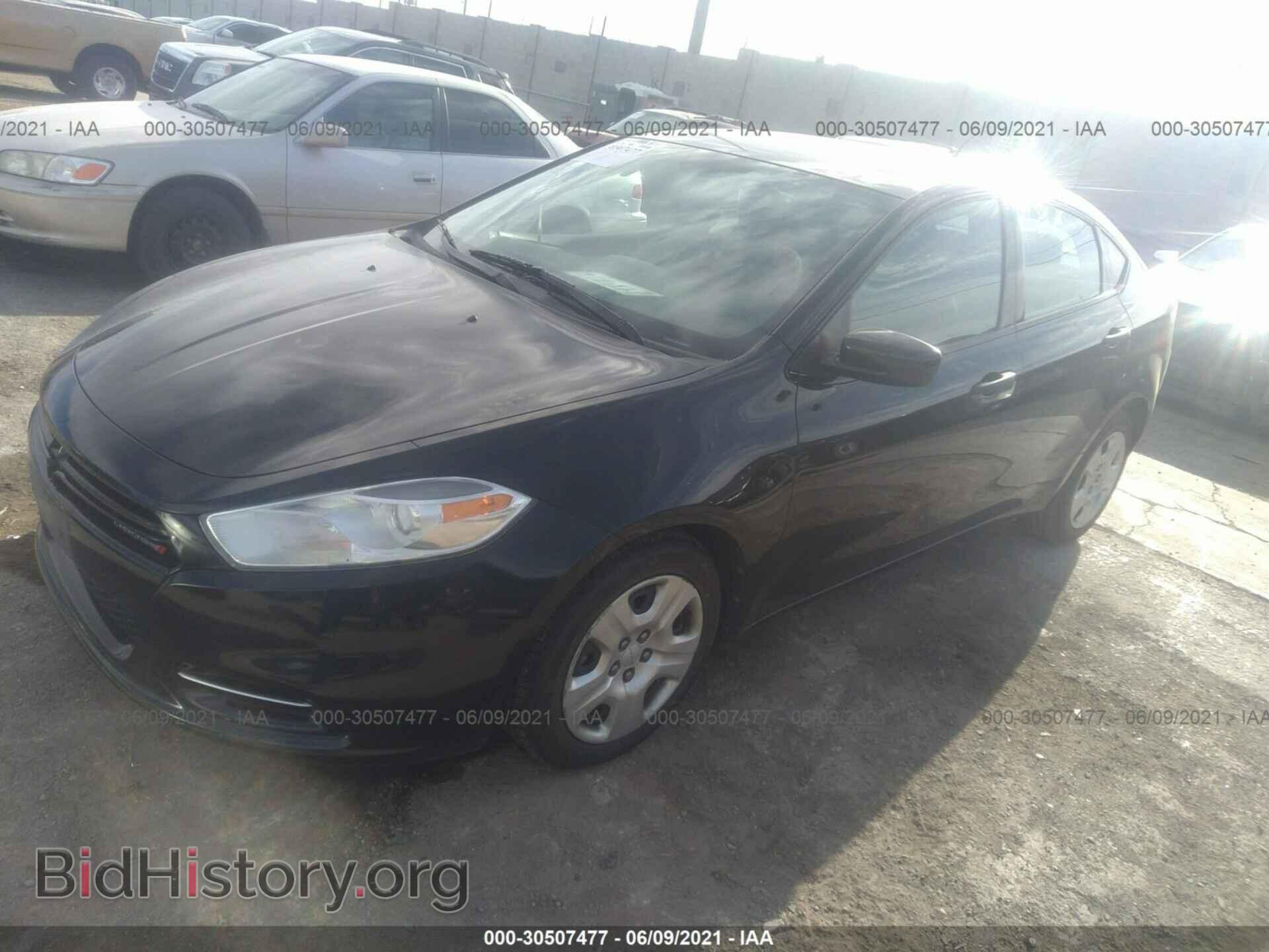 2013 DODGE DART - VIN: 1C3CDFAA6DD104877 - Фото 2
