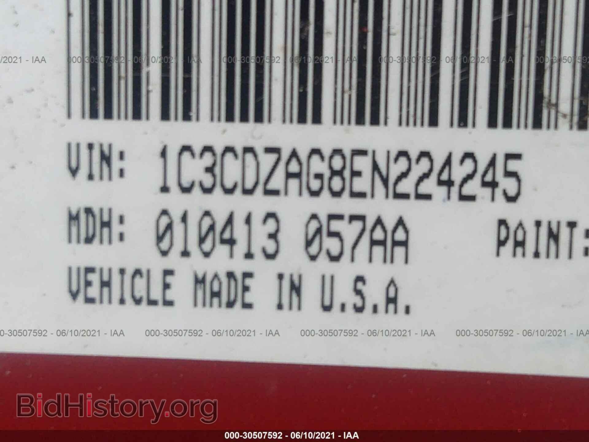 2014 DODGE AVENGER - VIN: 1C3CDZAG8EN224245 - Photo 9
