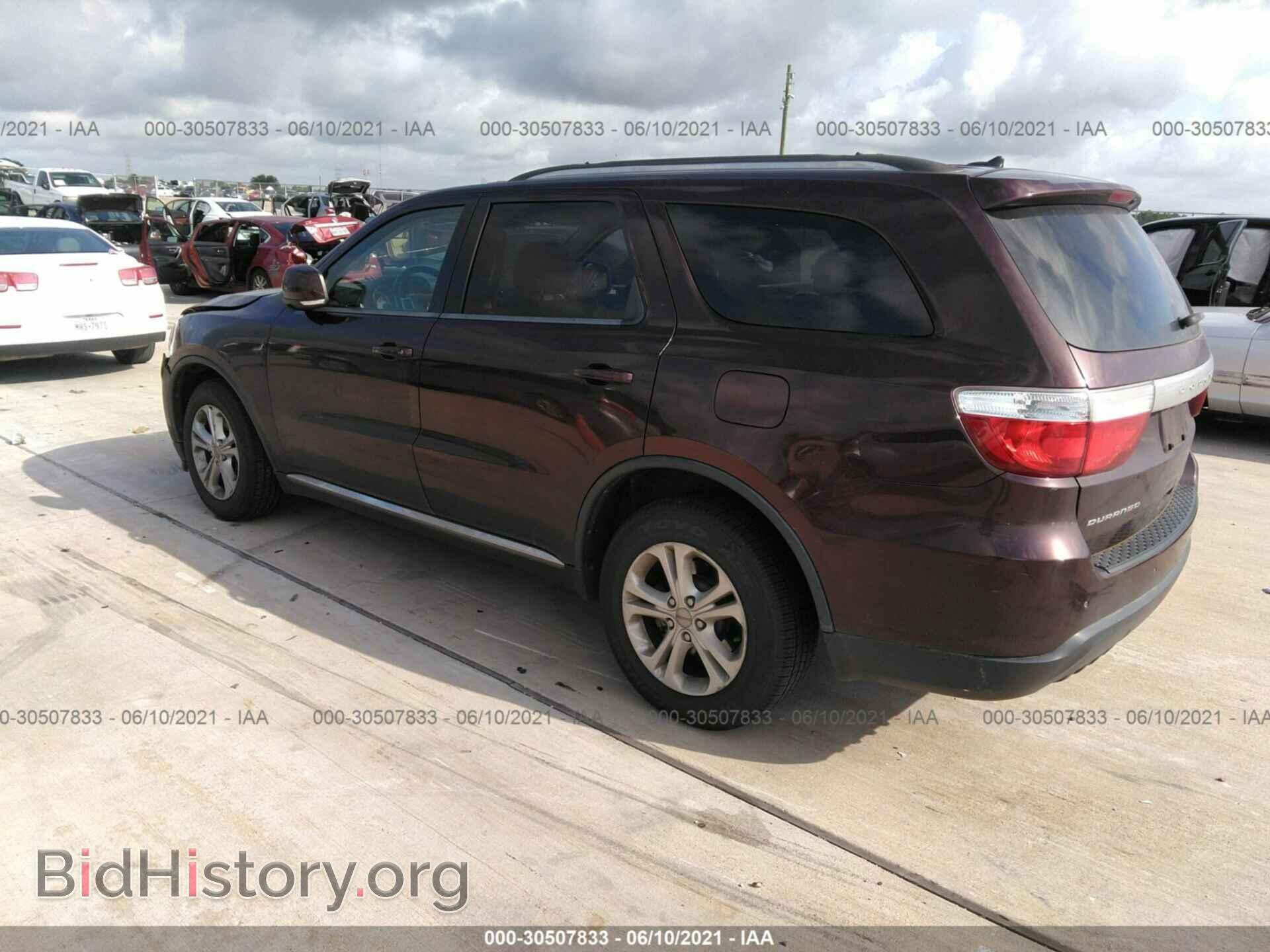 2012 DODGE DURANGO - VIN: 1C4RDHDG4CC257392 - Photo 3