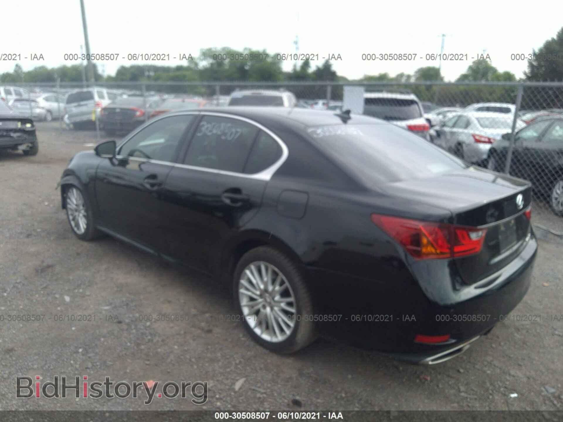 2013 LEXUS GS 350 - VIN: JTHCE1BL8D5008575 - Фото 3