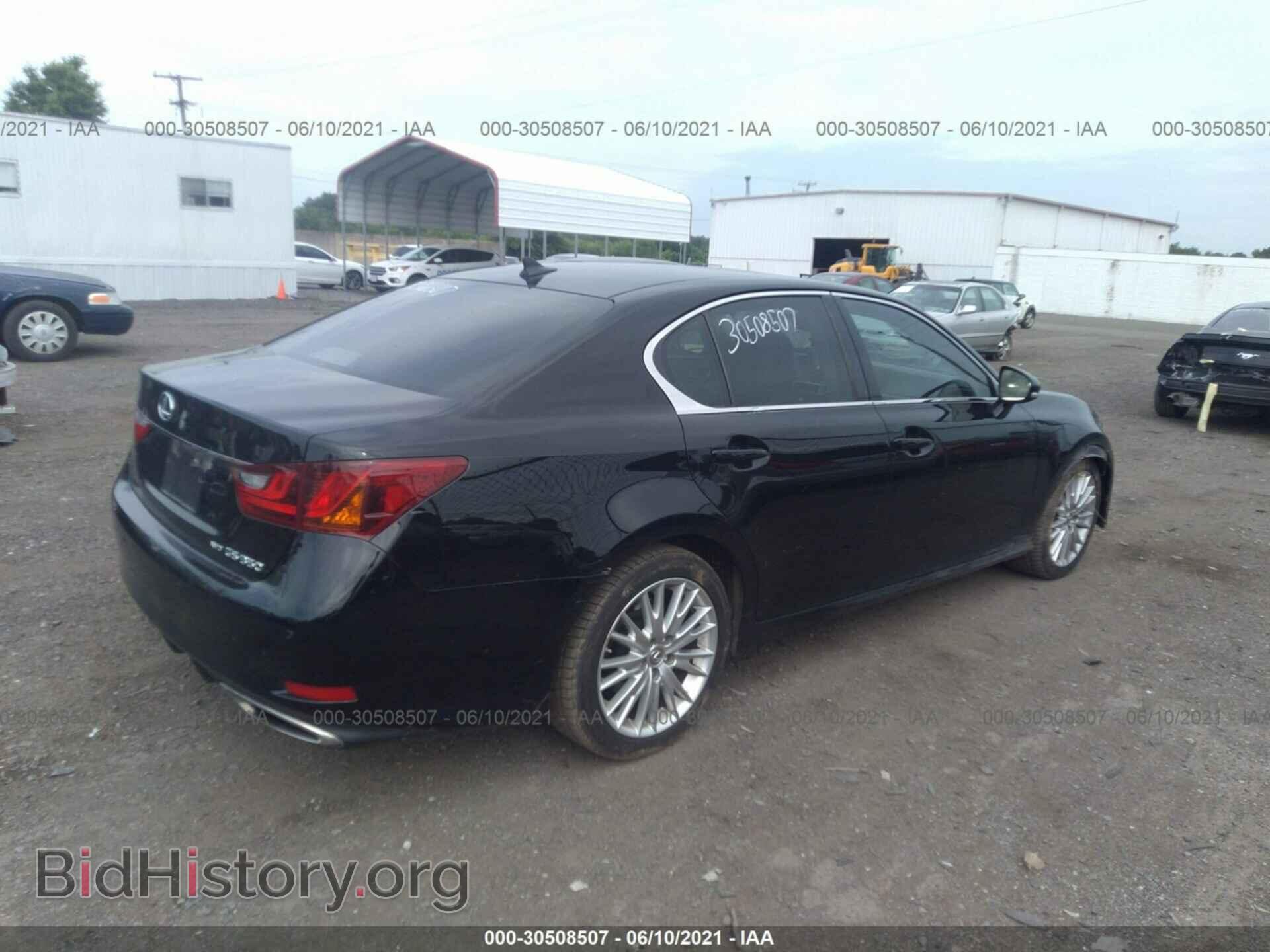 2013 LEXUS GS 350 - VIN: JTHCE1BL8D5008575 - Фото 4