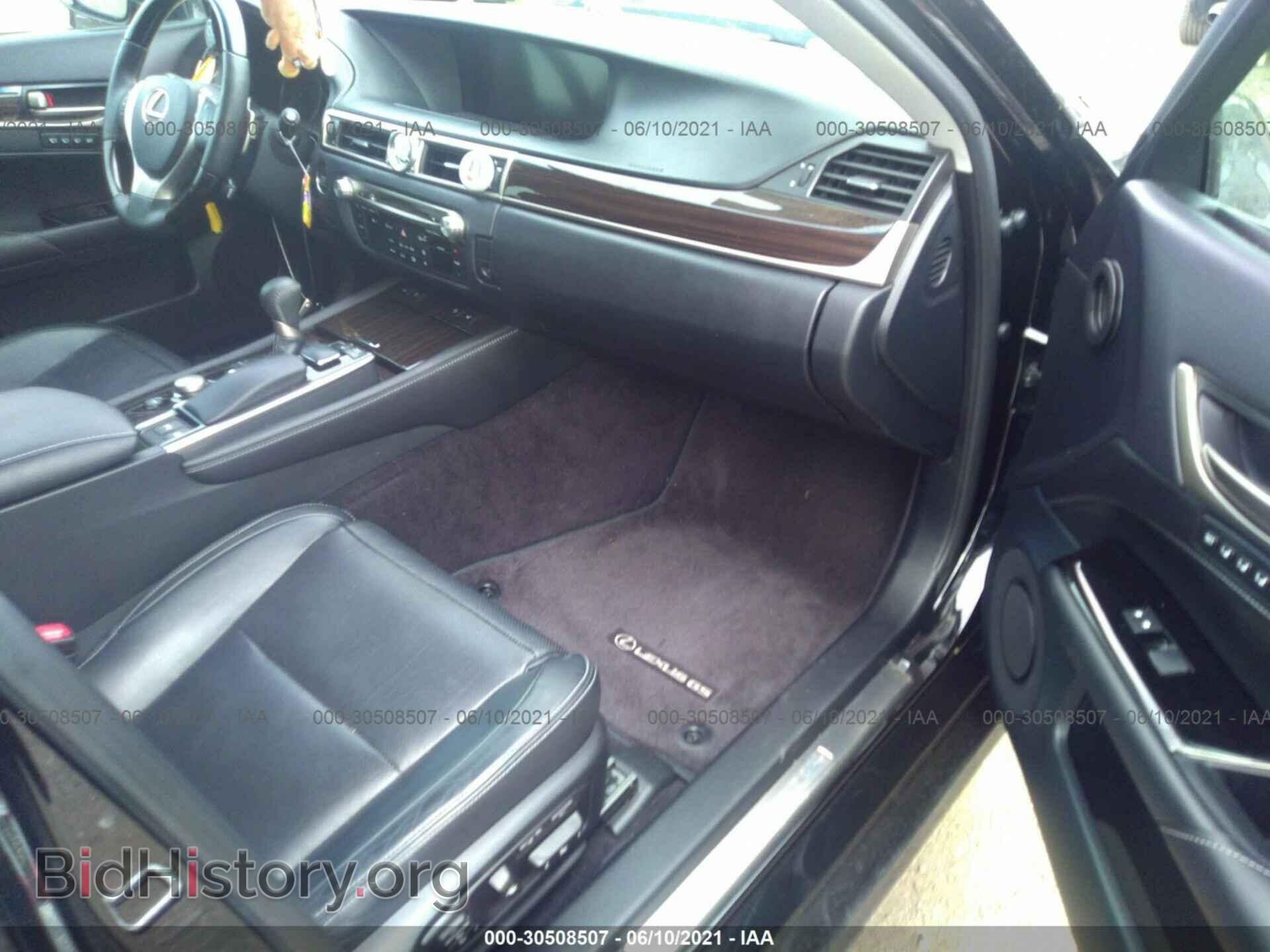 2013 LEXUS GS 350 - VIN: JTHCE1BL8D5008575 - Фото 5
