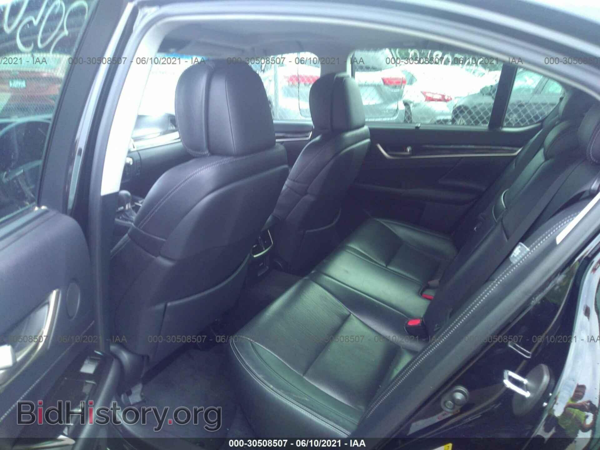 2013 LEXUS GS 350 - VIN: JTHCE1BL8D5008575 - Фото 8