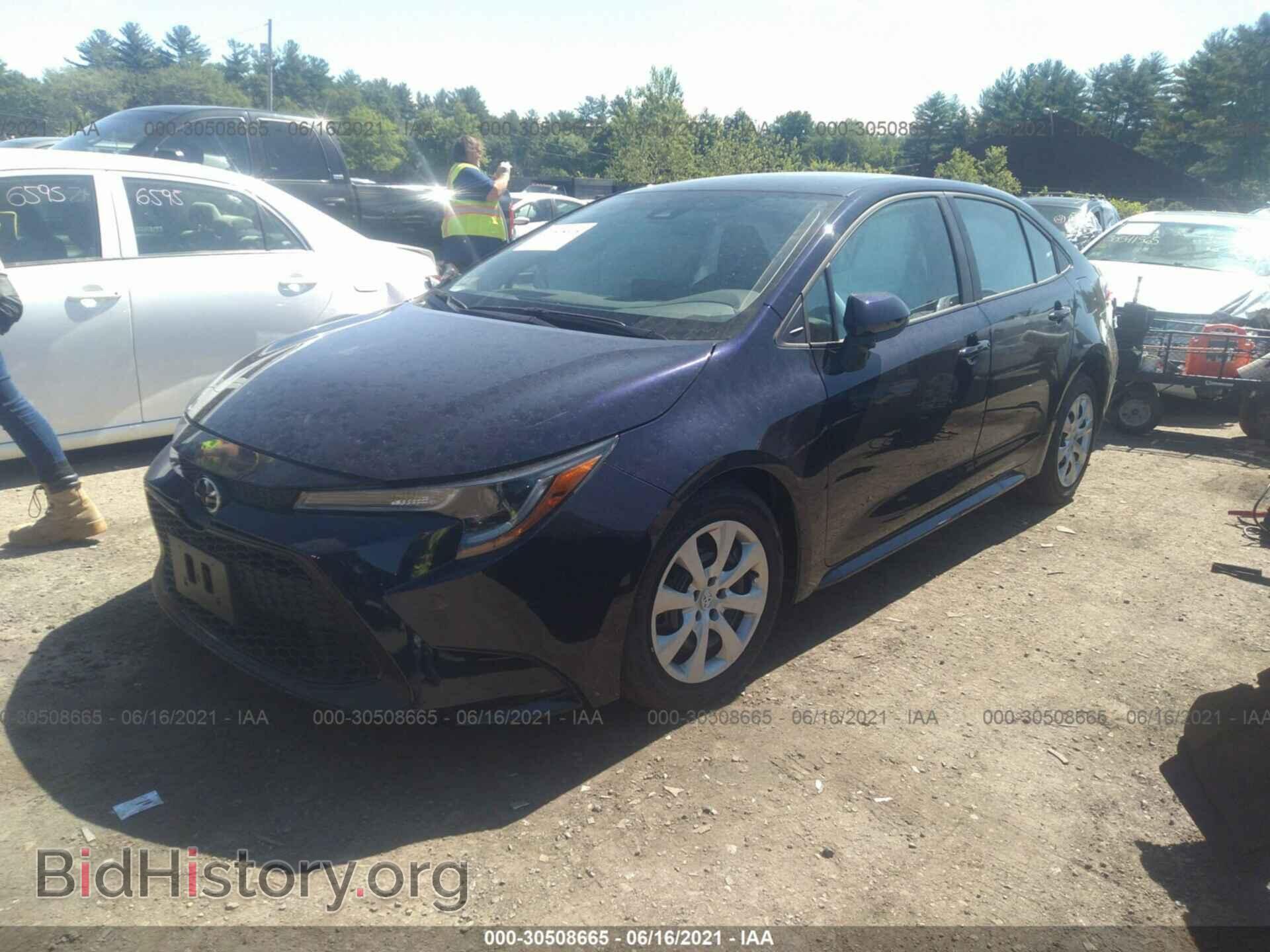 2021 TOYOTA COROLLA - VIN: 5YFEPMAE9MP162952 - Фото 2