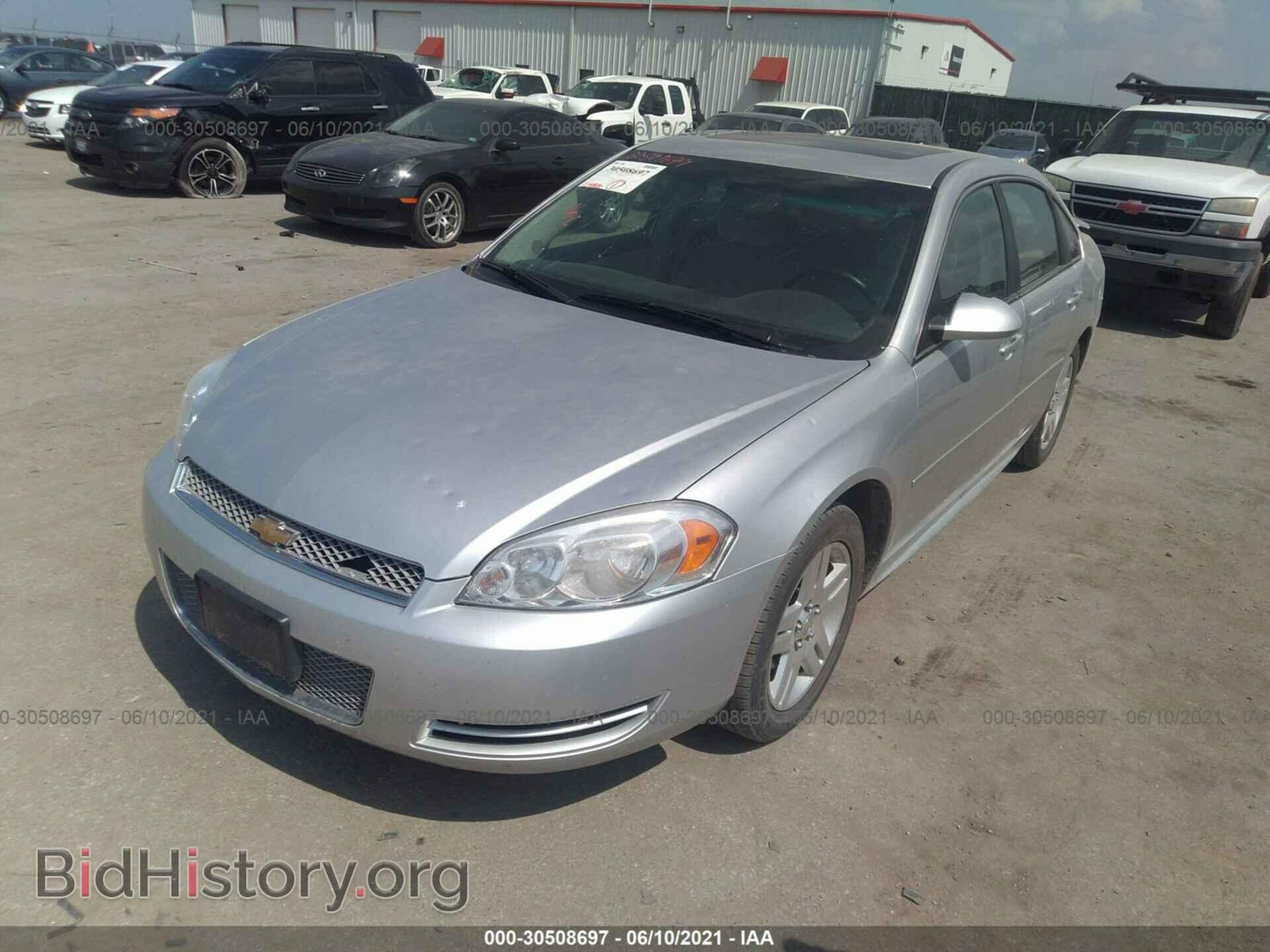 2013 CHEVROLET IMPALA - VIN: 2G1WG5E36D1193201 - Фото 2