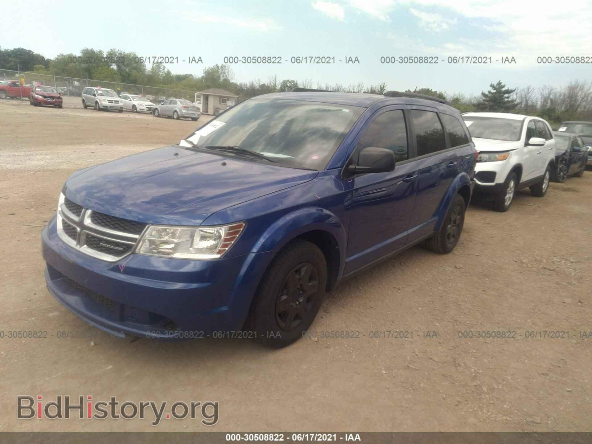 2012 DODGE JOURNEY - VIN: 3C4PDCAB9CT223830 - Фото 2