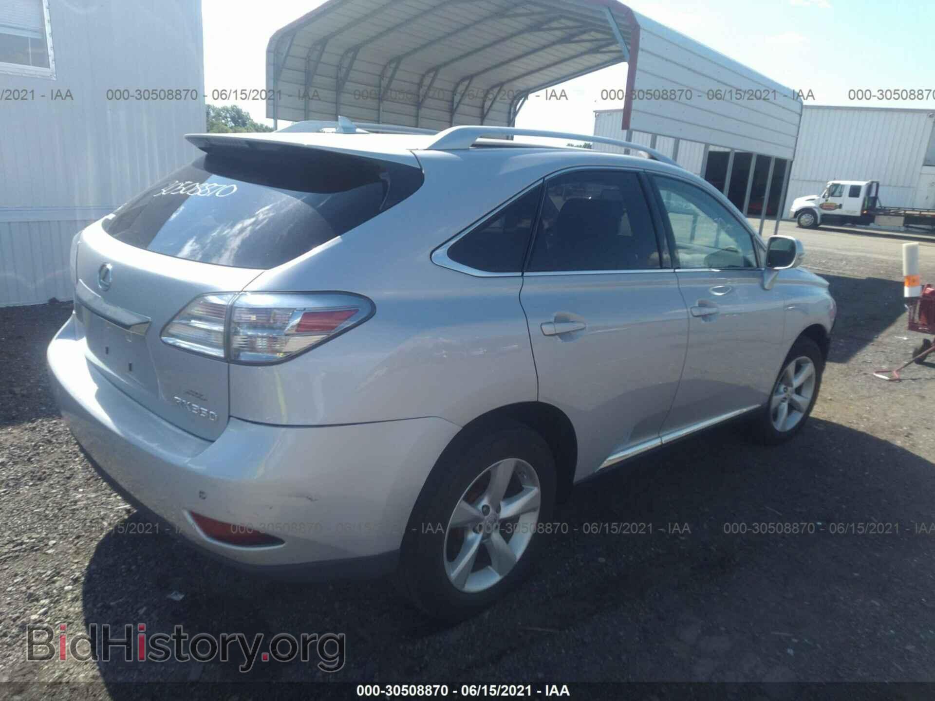 2011 LEXUS RX 350 - VIN: 2T2BK1BA2BC108929 - Фото 4