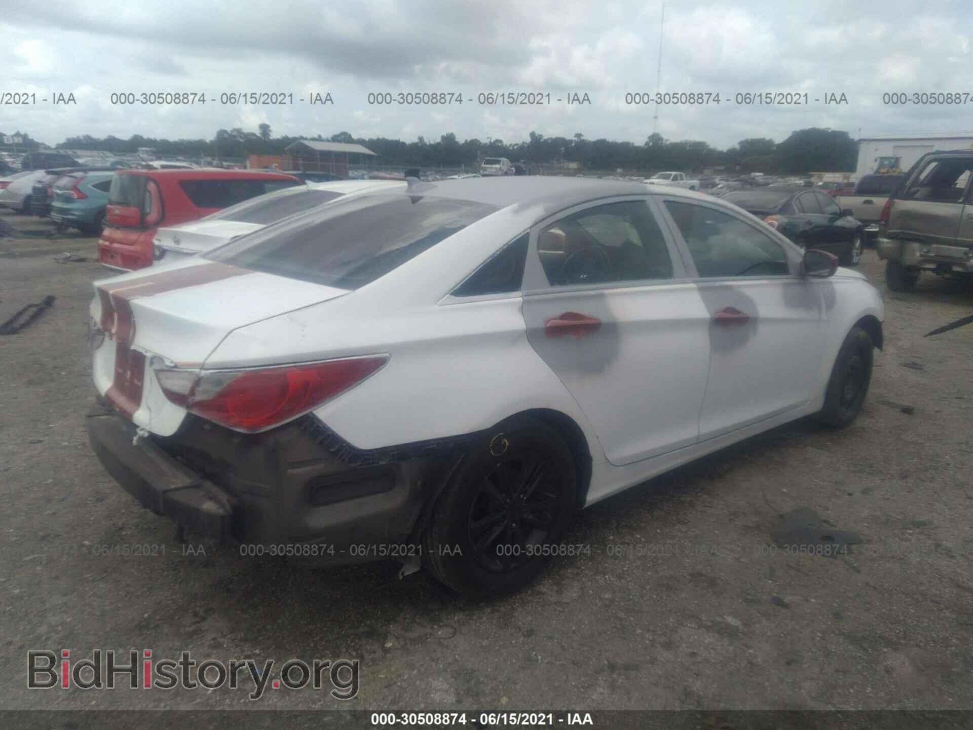 2012 HYUNDAI SONATA - VIN: 5NPEB4AC2CH321495 - Фото 4