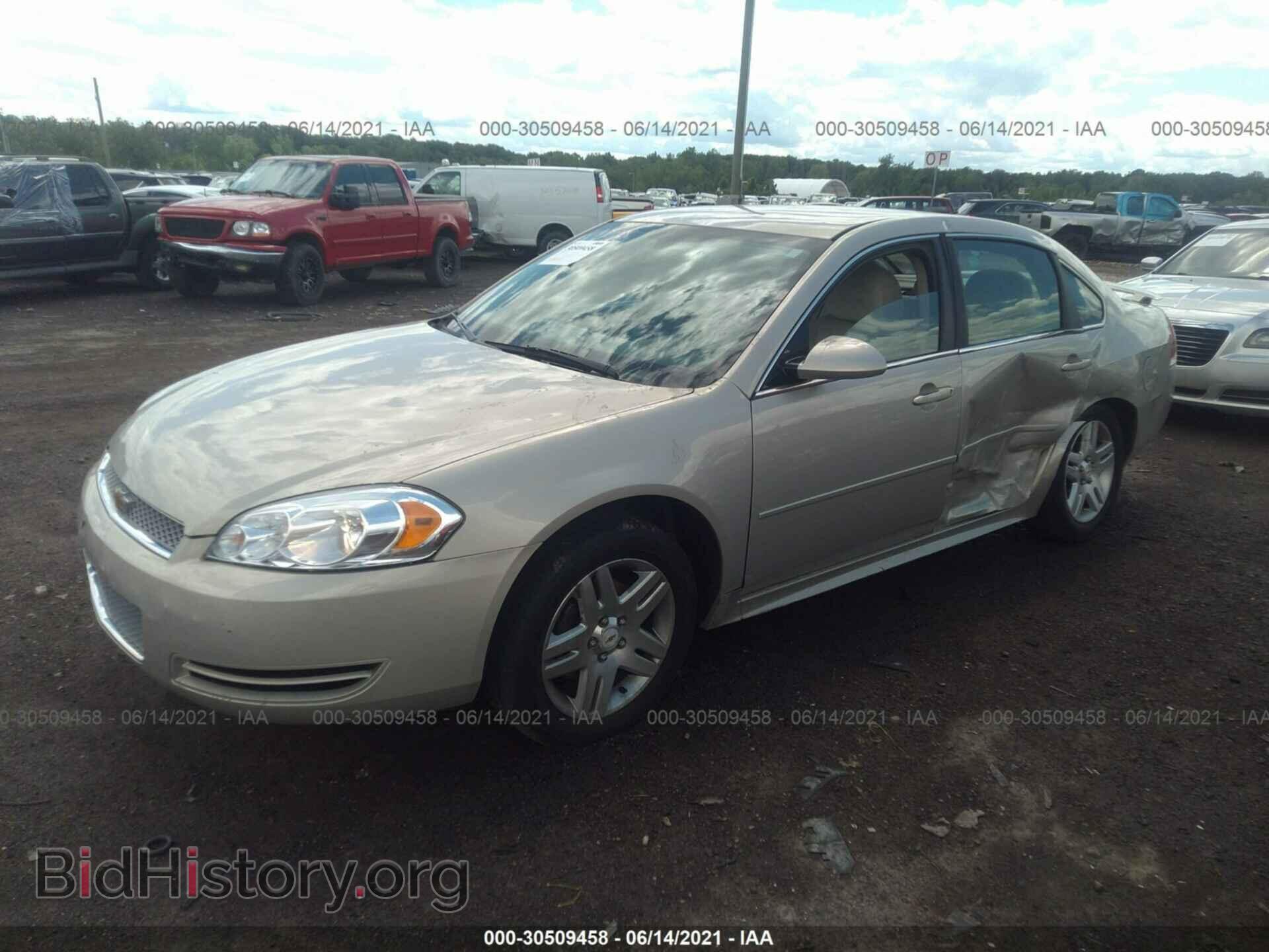 2012 CHEVROLET IMPALA - VIN: 2G1WG5E37C1100524 - Фото 2