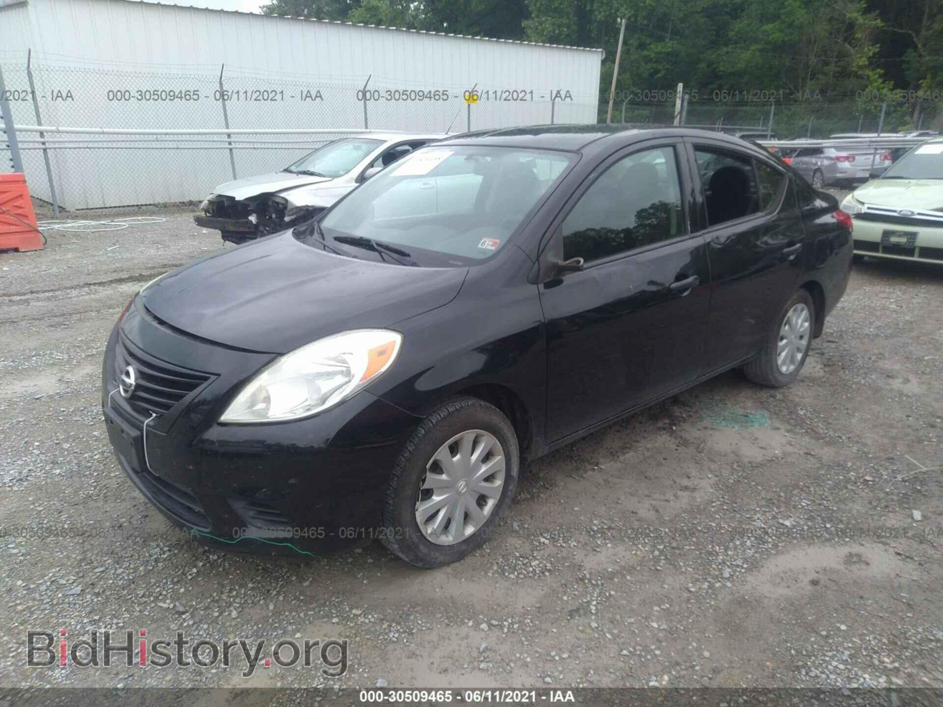 2012 NISSAN VERSA - VIN: 3N1CN7AP1CL929899 - Фото 2
