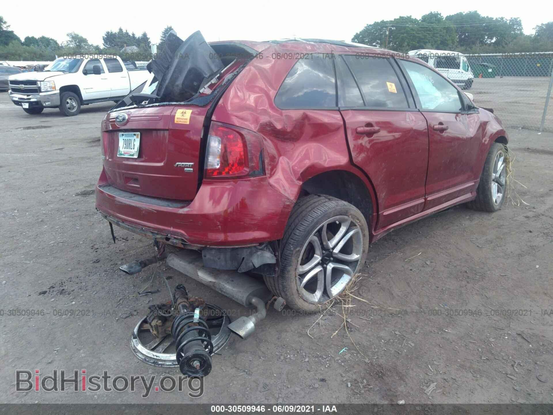 2013 FORD EDGE - VIN: 2FMDK4AKXDBB96239 - Фото 4