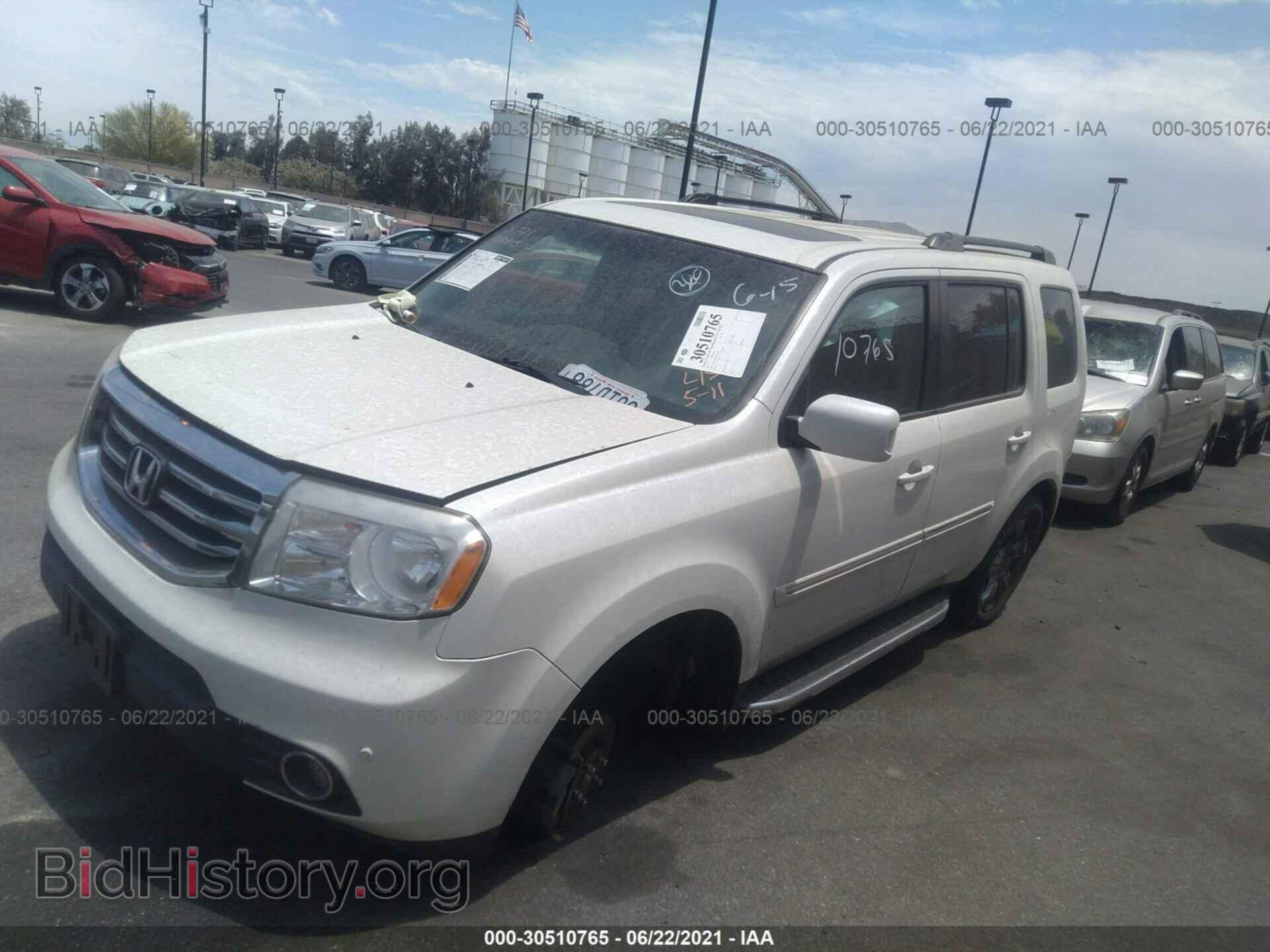 2013 HONDA PILOT - VIN: 5FNYF3H94DB045049 - Фото 2