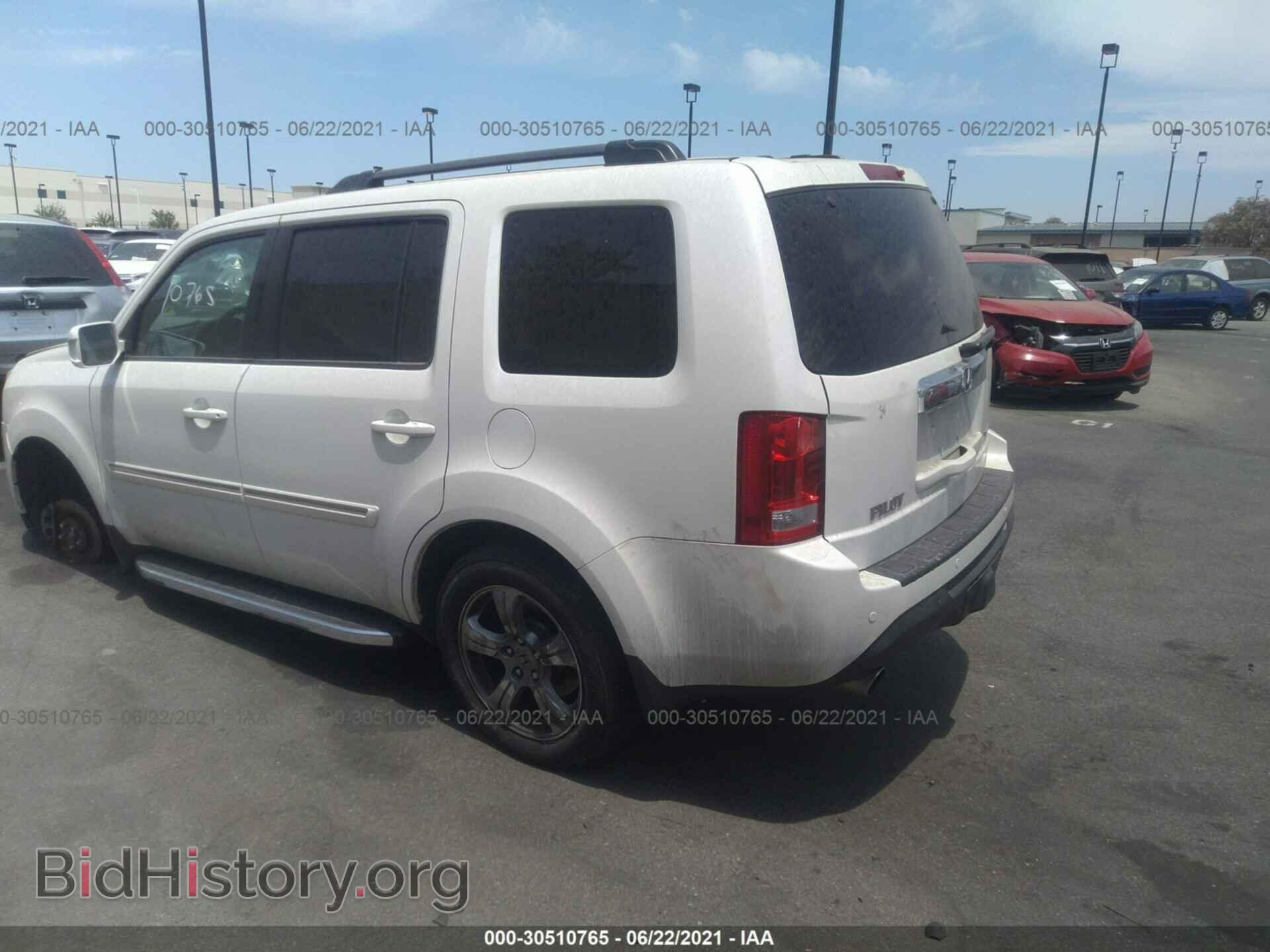 2013 HONDA PILOT - VIN: 5FNYF3H94DB045049 - Фото 3