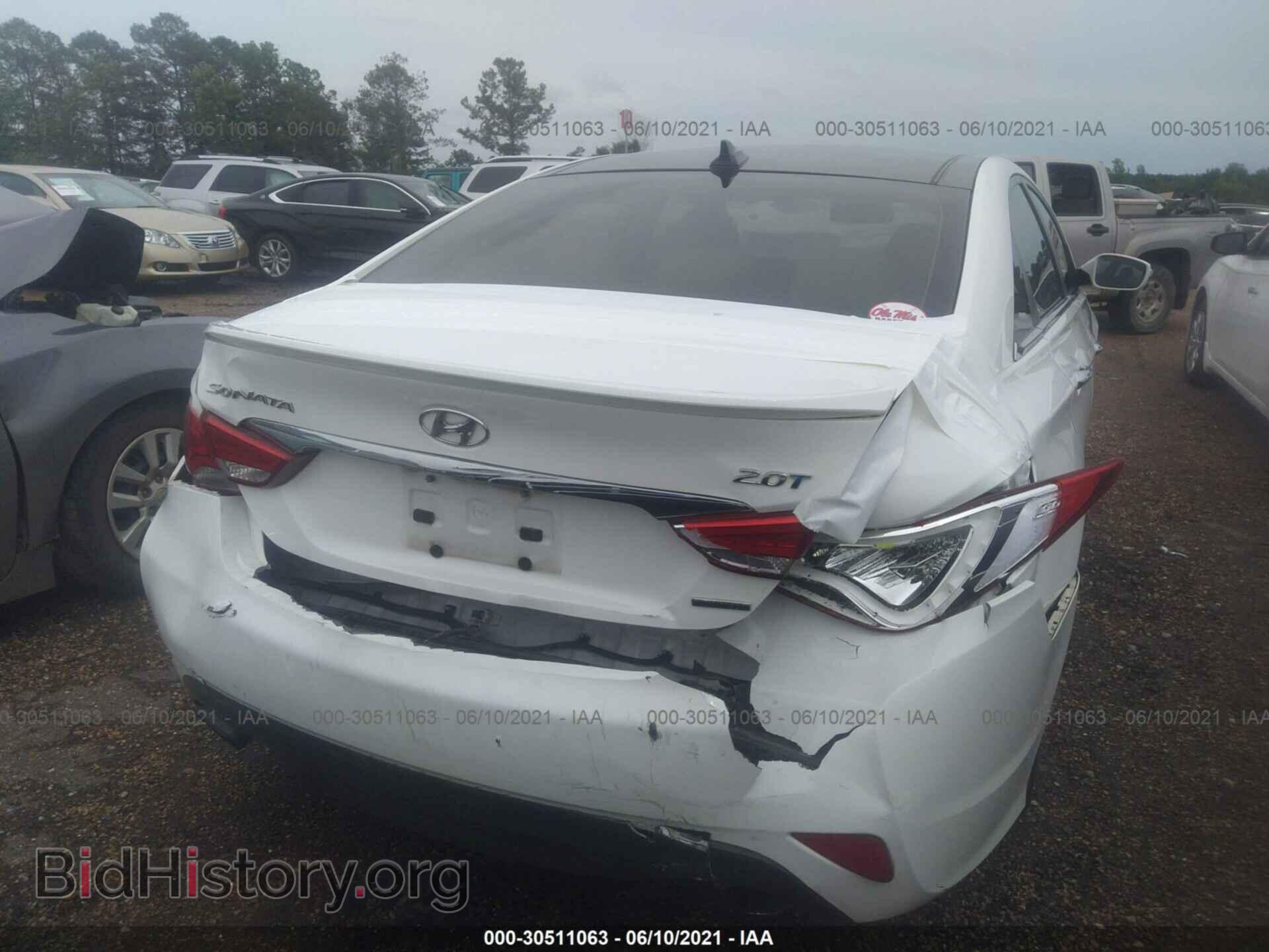 2014 HYUNDAI SONATA - VIN: 5NPEC4AB6EH815592 - Фото 6