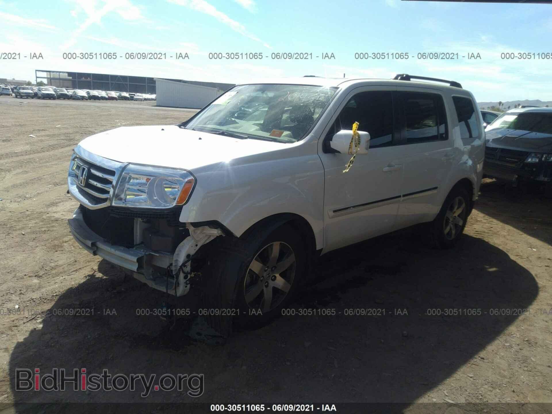 2015 HONDA PILOT - VIN: 5FNYF3H99FB013670 - Фото 2