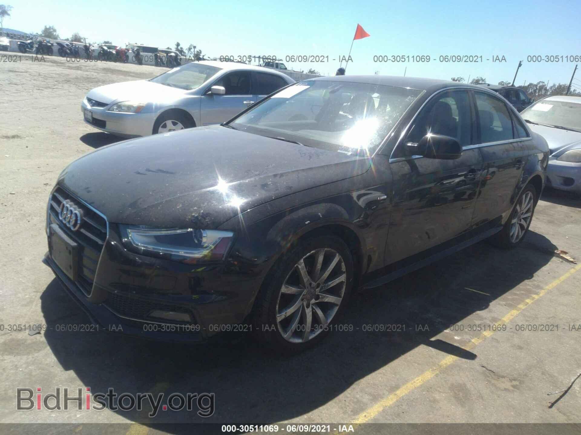 2014 AUDI A4 - VIN: WAUAFAFL6EA008421 - Фото 2