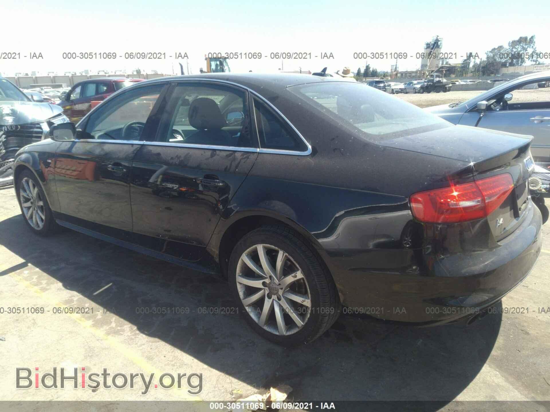 2014 AUDI A4 - VIN: WAUAFAFL6EA008421 - Фото 3