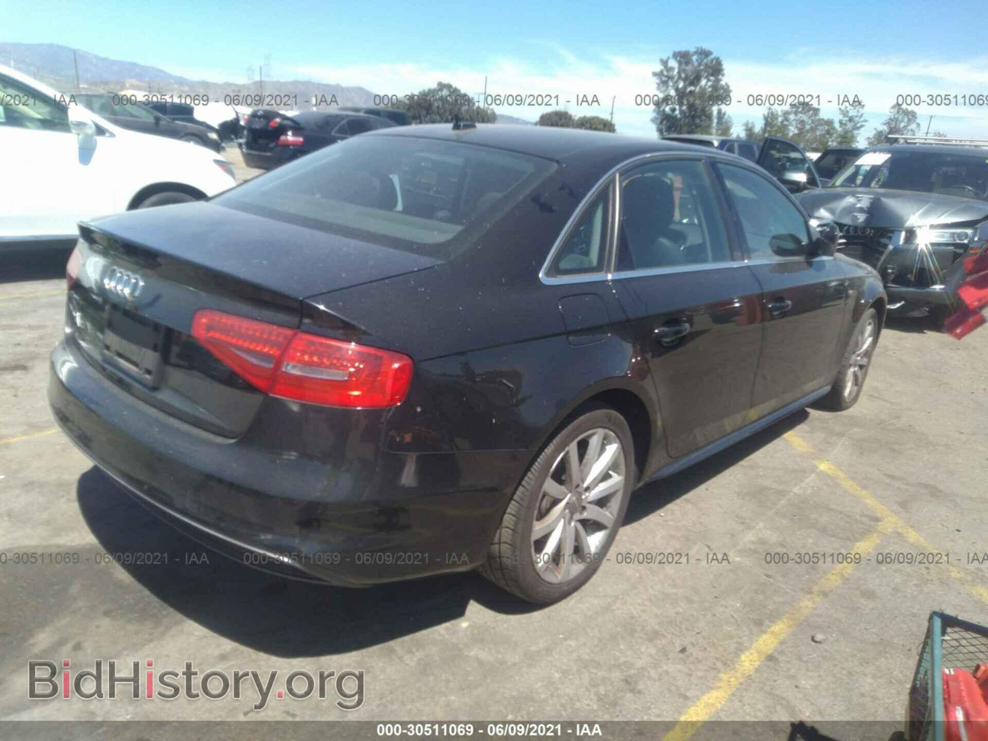 2014 AUDI A4 - VIN: WAUAFAFL6EA008421 - Фото 4