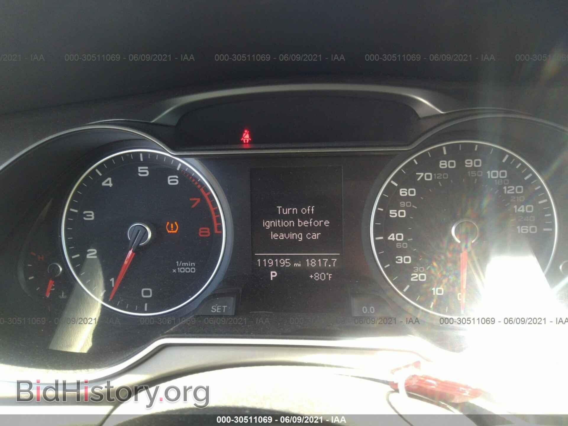 2014 AUDI A4 - VIN: WAUAFAFL6EA008421 - Фото 7