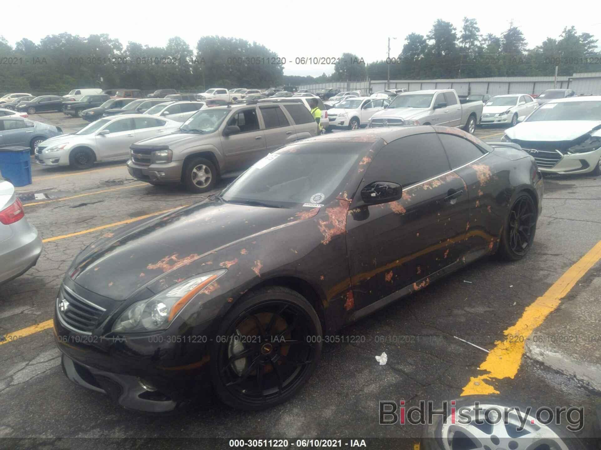 Photo JN1CV6FE8DM770114 - INFINITI G37 CONVERTIBLE 2013