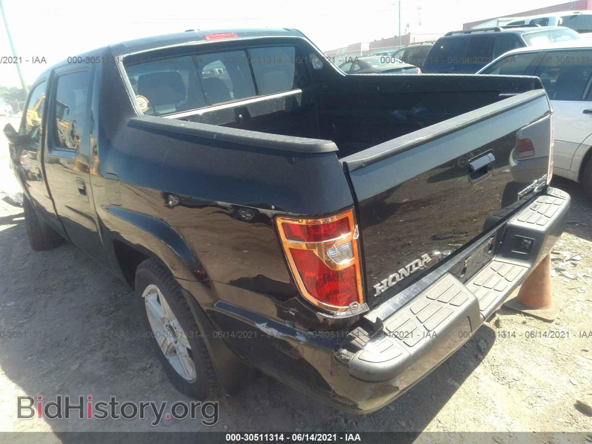 2009 HONDA RIDGELINE - VIN: 5FPYK165X9B106385 - Фото 3