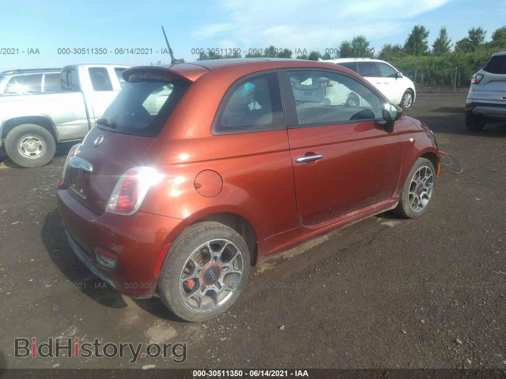 2012 FIAT 500 - VIN: 3C3CFFBR8CT100644 - Фото 4