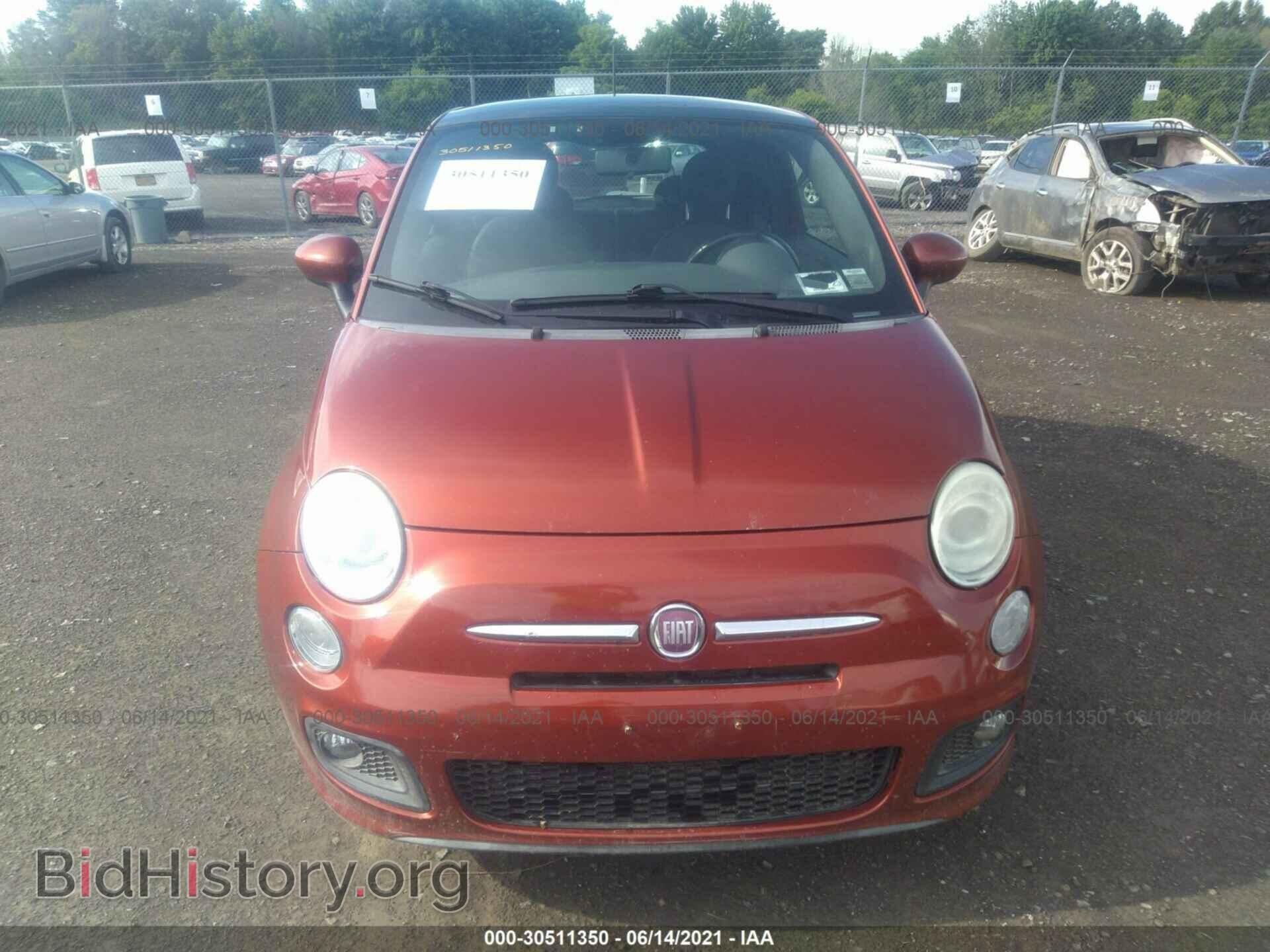 2012 FIAT 500 - VIN: 3C3CFFBR8CT100644 - Фото 6