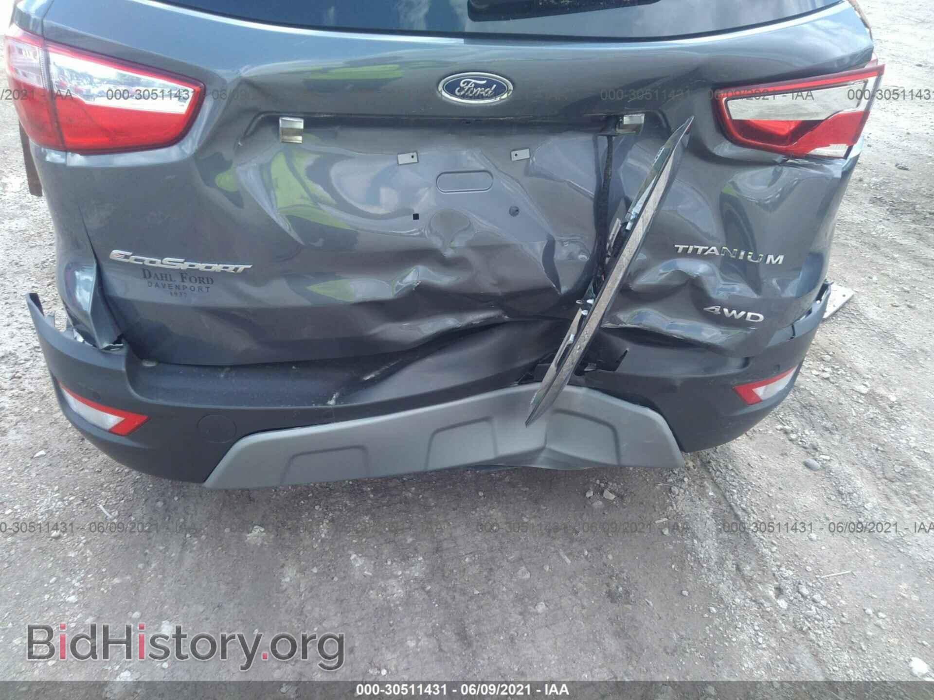 2019 FORD ECOSPORT - VIN: MAJ6S3KL7KC306892 - Фото 6