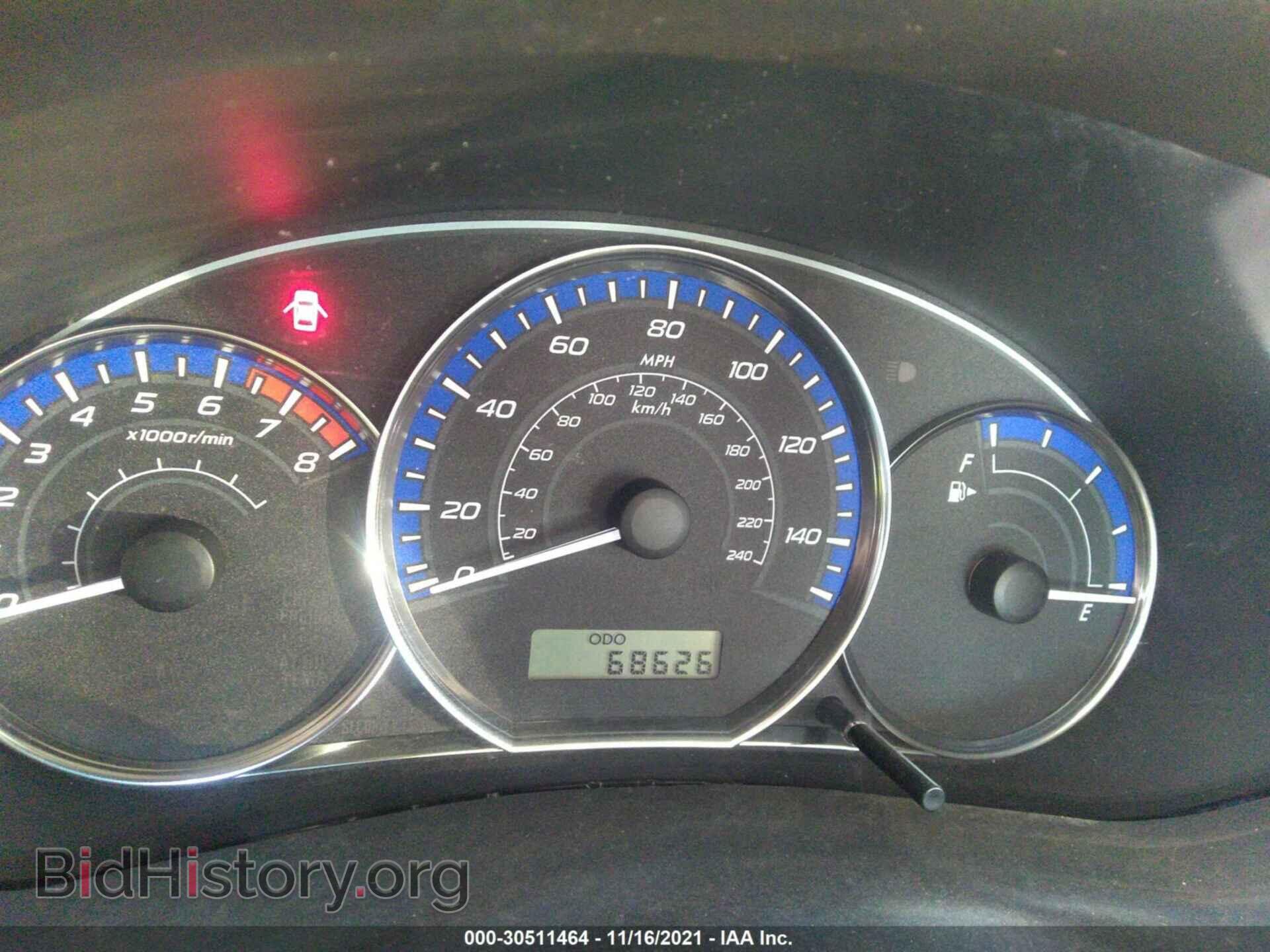 2012 SUBARU FORESTER - VIN: JF2SHABC5CH445128 - Фото 7