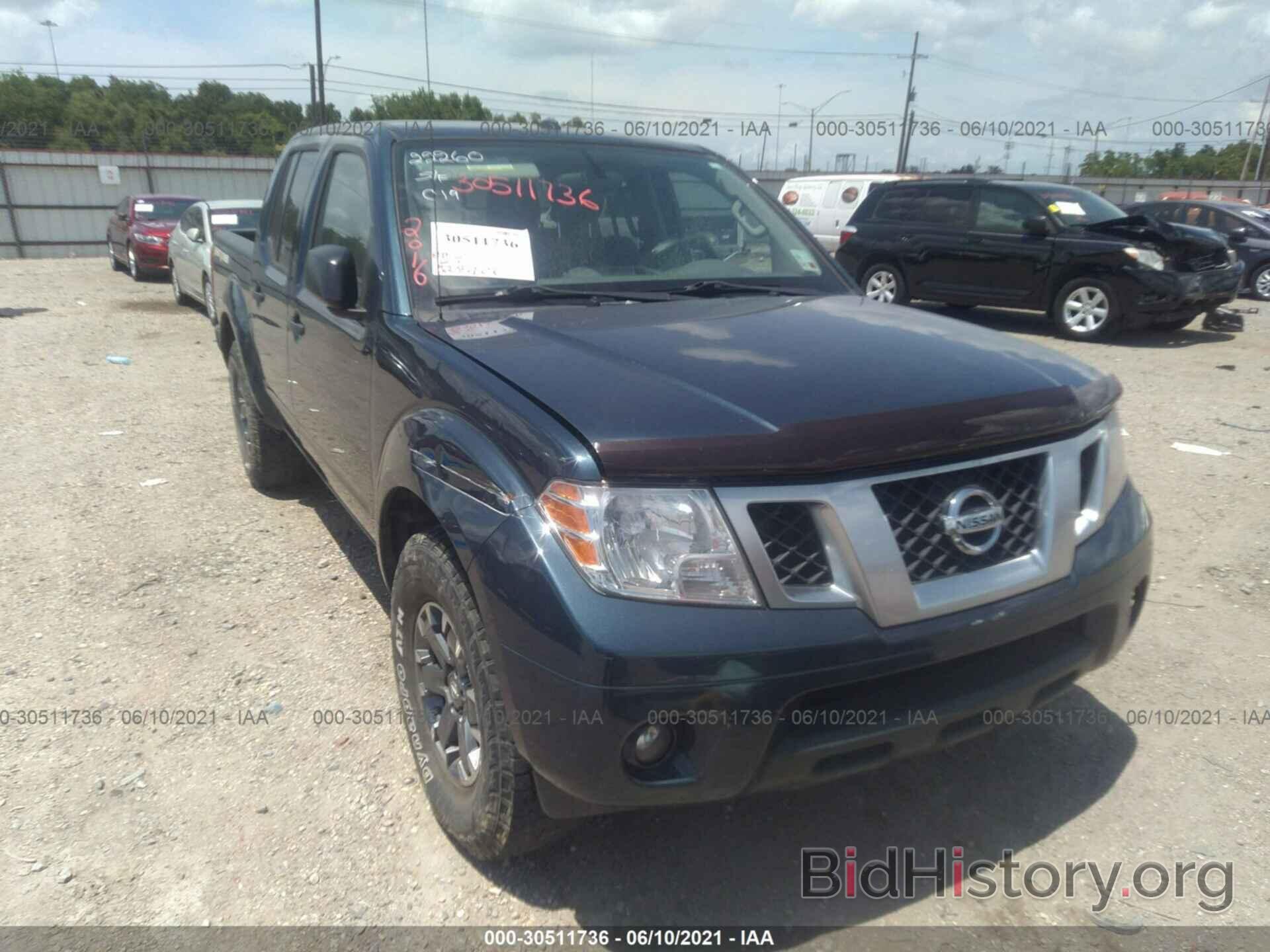 Photo 1N6AD0ERXGN741038 - NISSAN FRONTIER 2016
