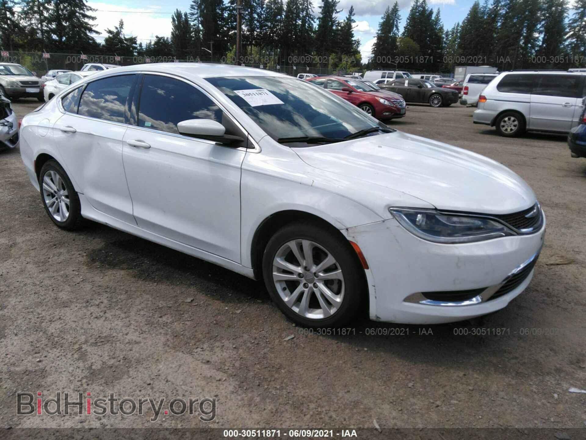 Фотография 1C3CCCAB2FN535501 - CHRYSLER 200 2015
