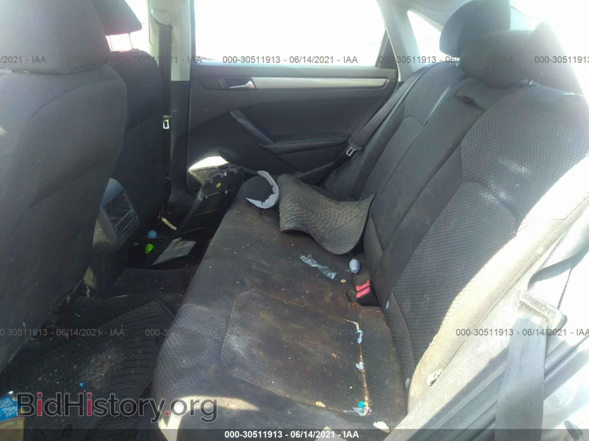 2012 VOLKSWAGEN PASSAT - VIN: 1VWAP7A36CC019637 - Фото 8