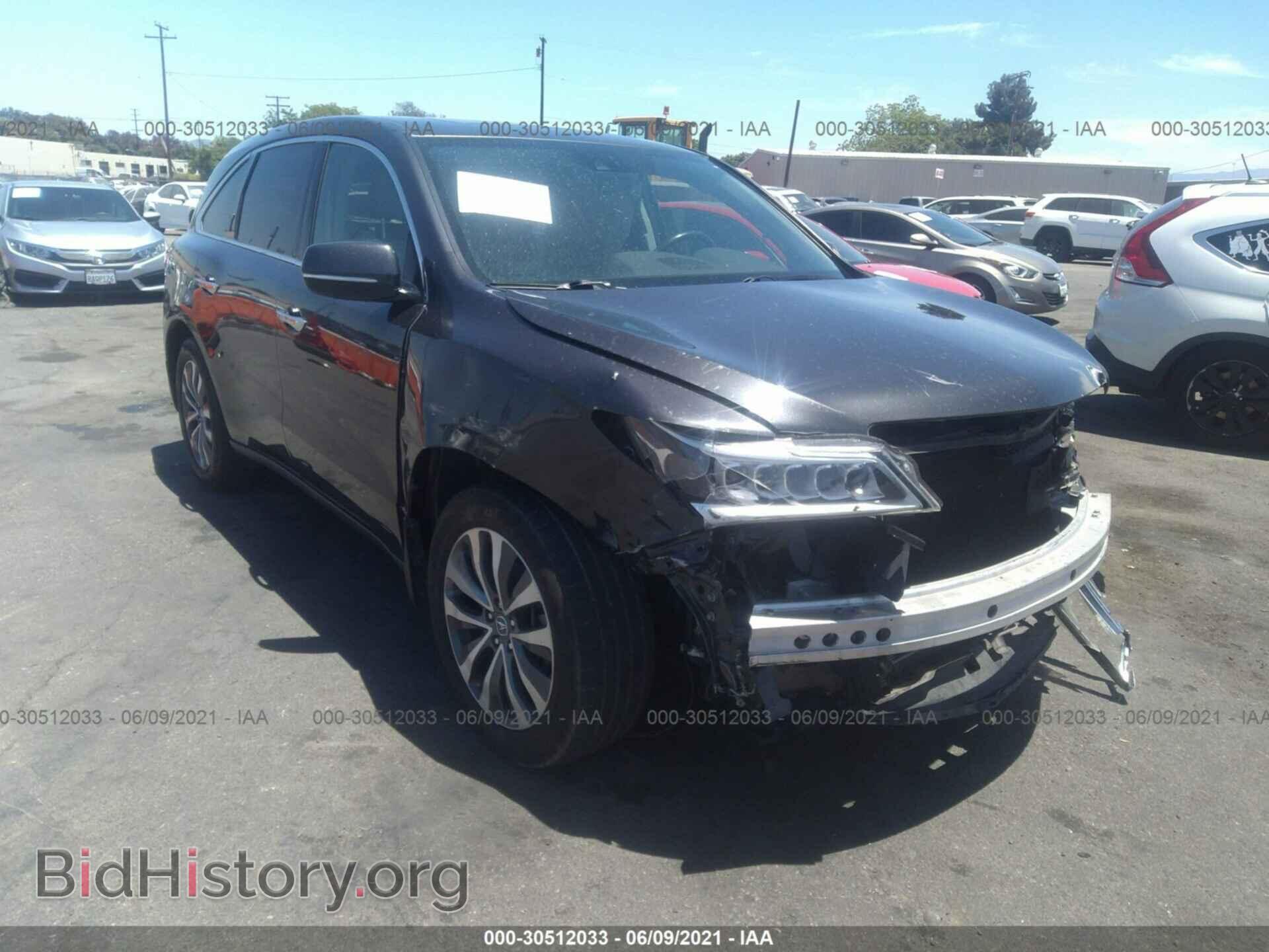 Photo 5FRYD3H45FB006742 - ACURA MDX 2015