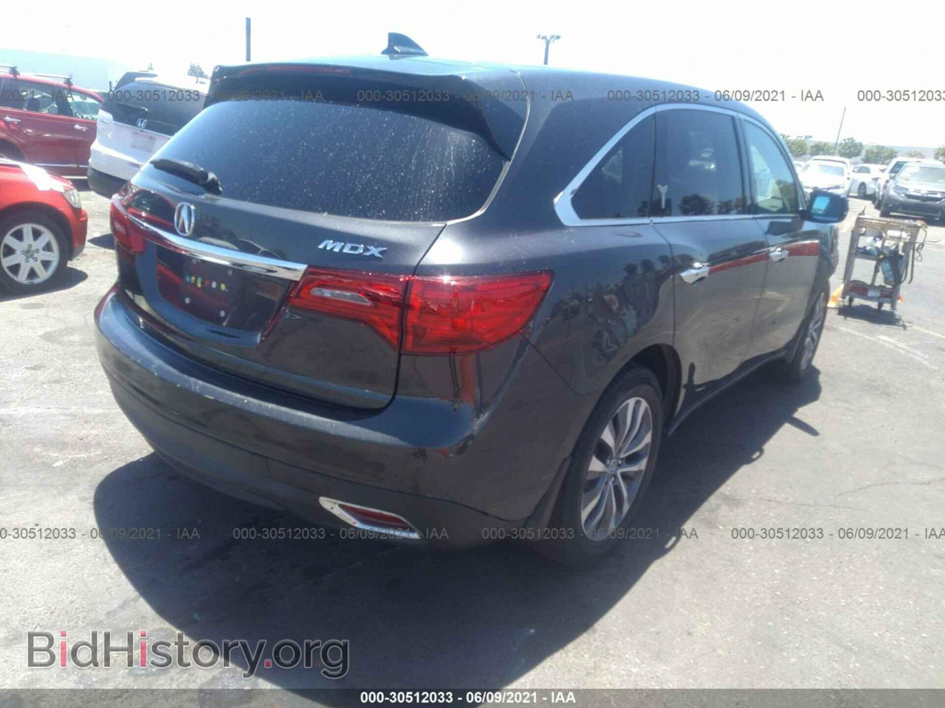 2015 ACURA MDX - VIN: 5FRYD3H45FB006742 - Photo 4