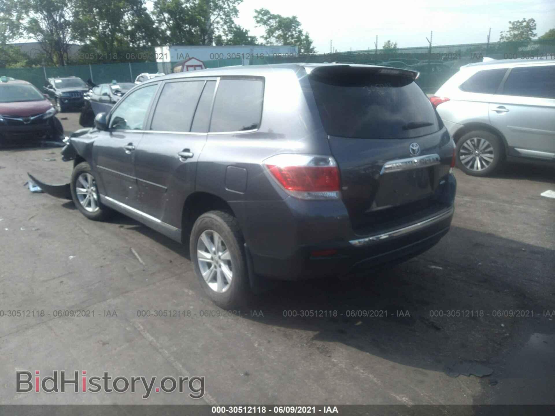 2012 TOYOTA HIGHLANDER - VIN: 5TDBK3EH2CS153080 - Фото 3