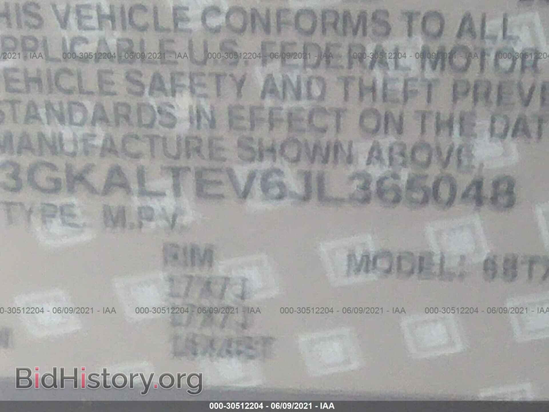 2018 GMC TERRAIN - VIN: 3GKALTEV6JL365048 - Фото 9