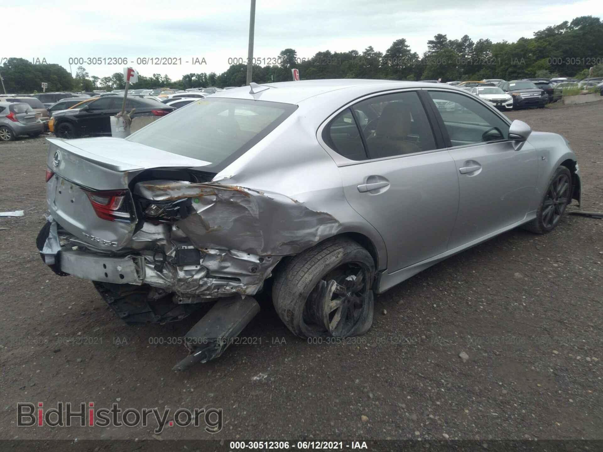 2014 LEXUS GS 350 - VIN: JTHCE1BL6E5020905 - Фото 4