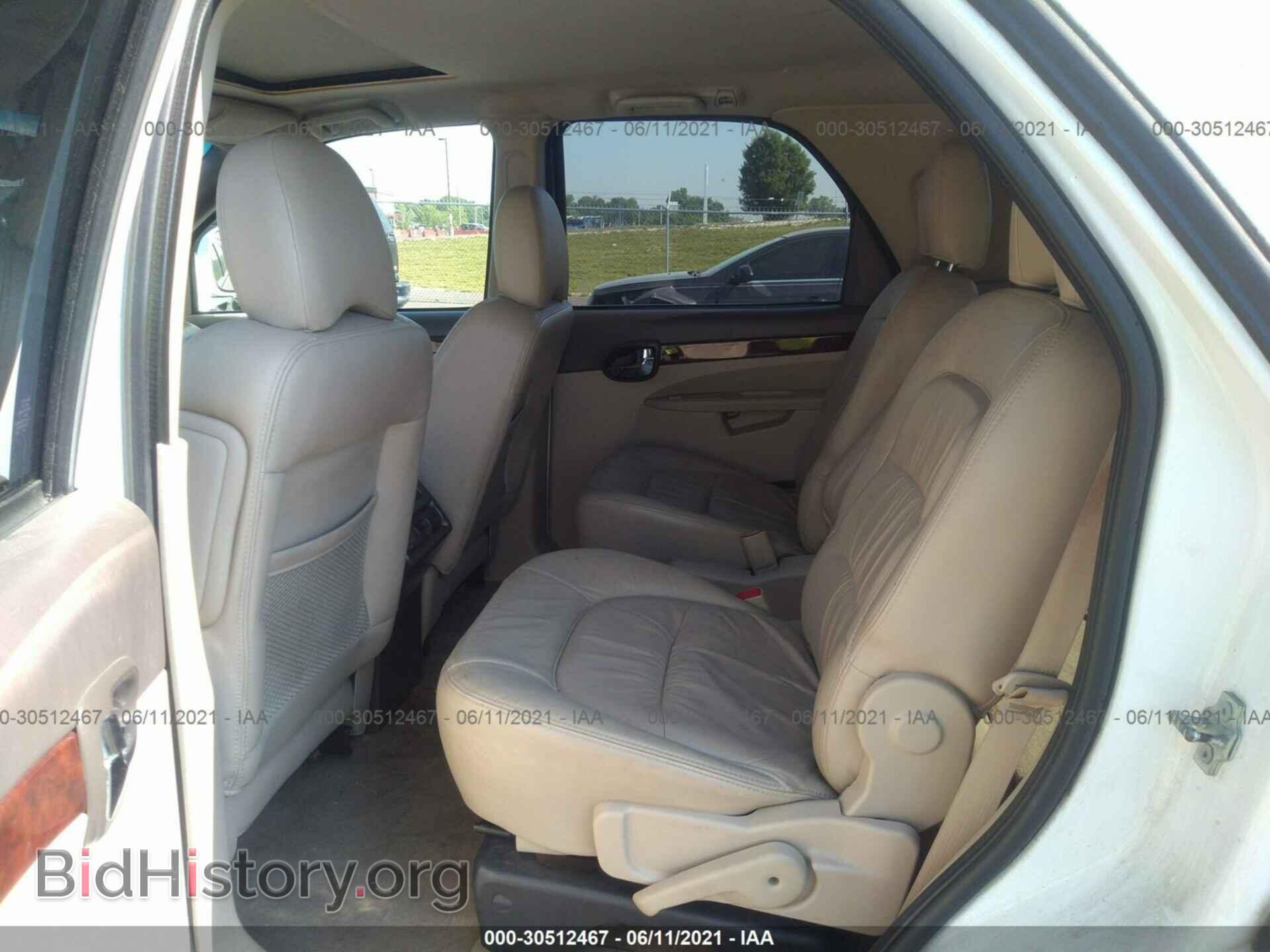 2006 BUICK RENDEZVOUS - VIN: 3G5DA03L76S607610 - Photo 8