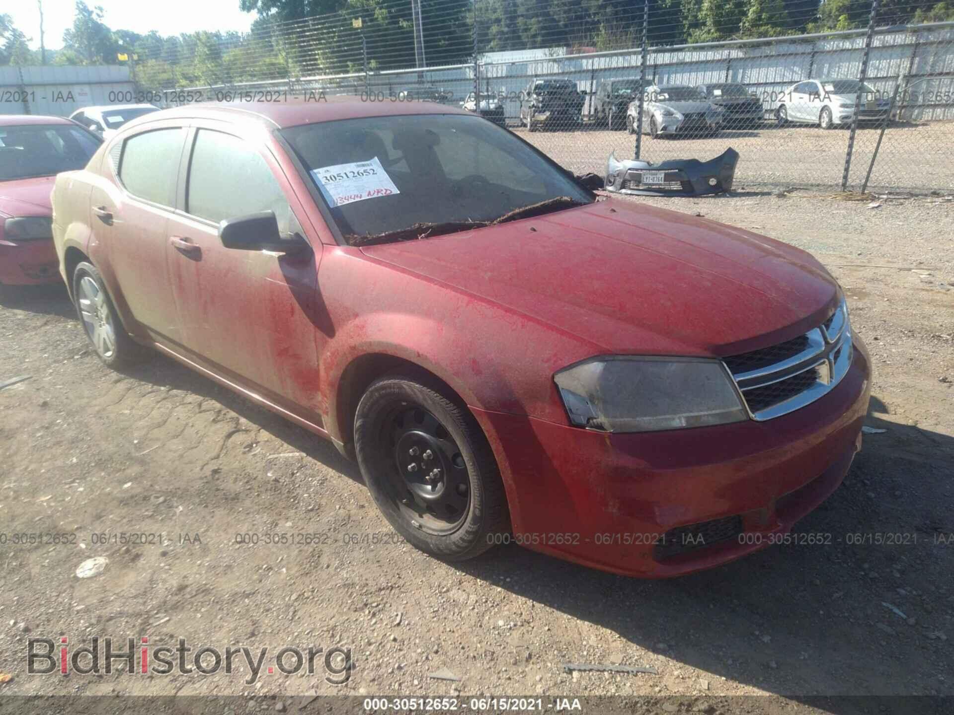 Фотография 1C3CDZAB4DN753582 - DODGE AVENGER 2013