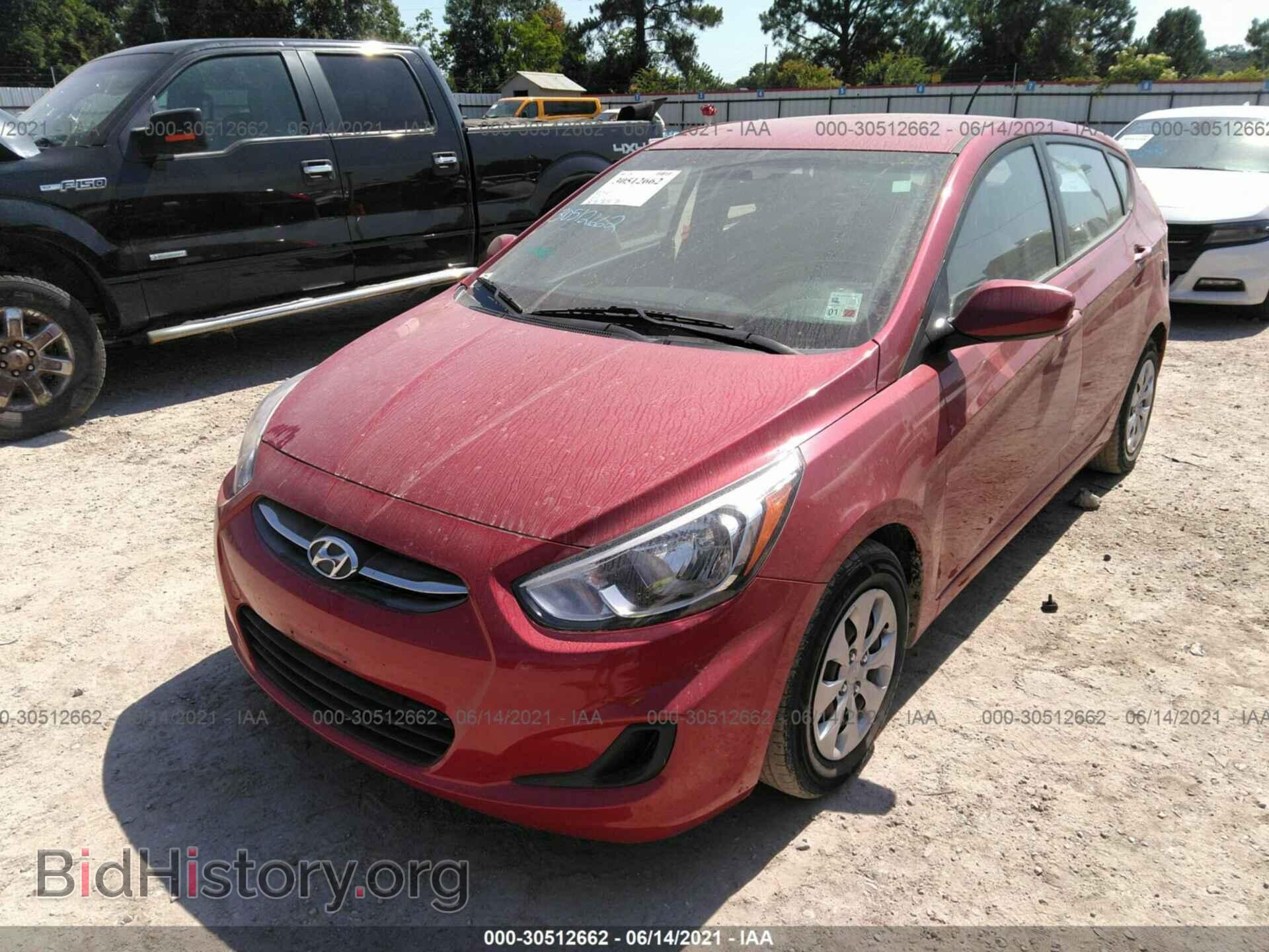 2016 HYUNDAI ACCENT - VIN: KMHCT5AE5GU267936 - Фото 2