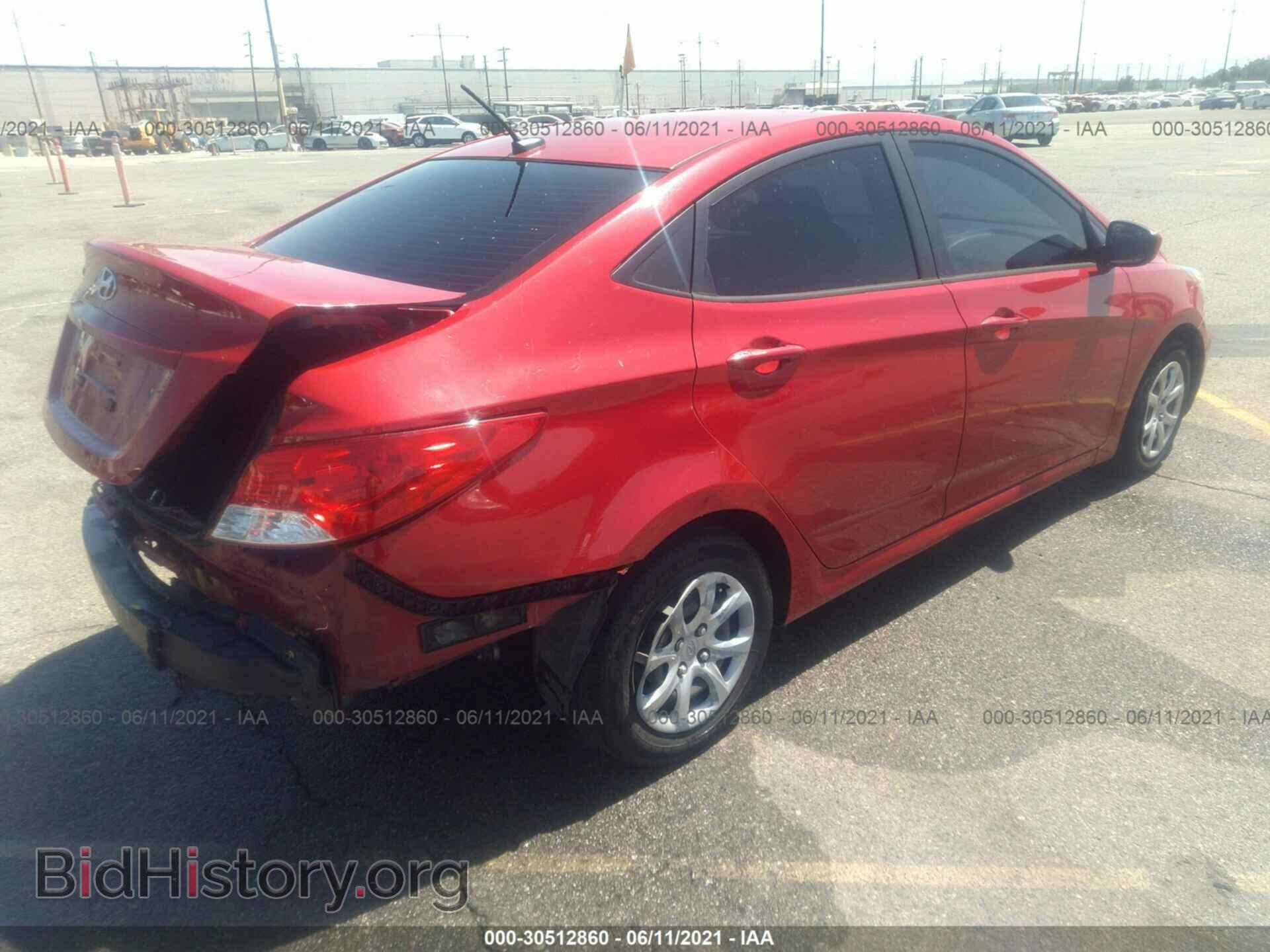 2014 HYUNDAI ACCENT - VIN: KMHCT4AE5EU714448 - Фото 4
