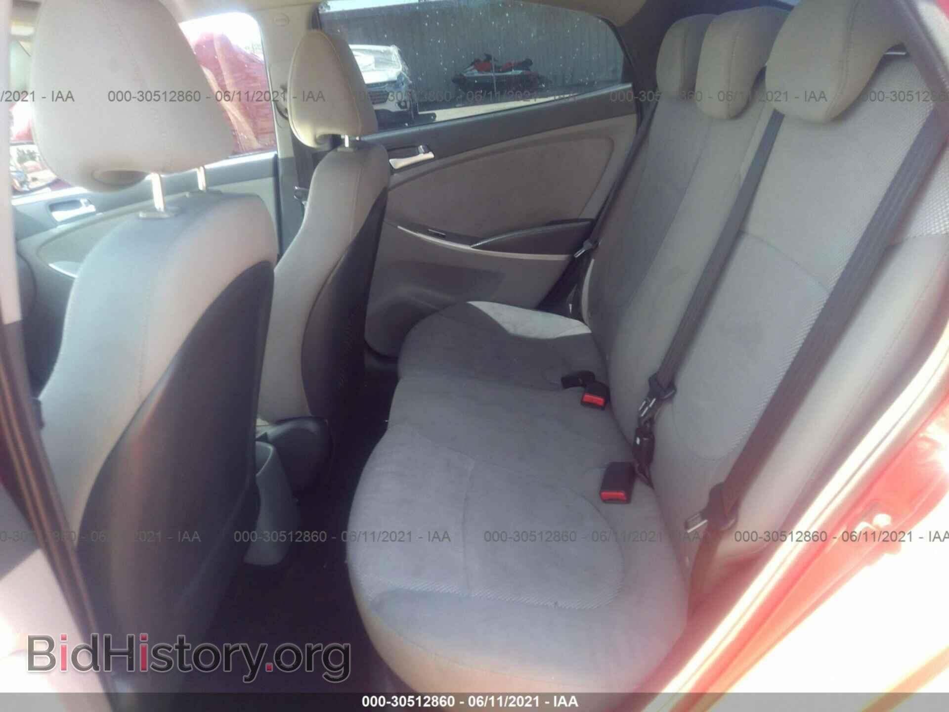 2014 HYUNDAI ACCENT - VIN: KMHCT4AE5EU714448 - Фото 8