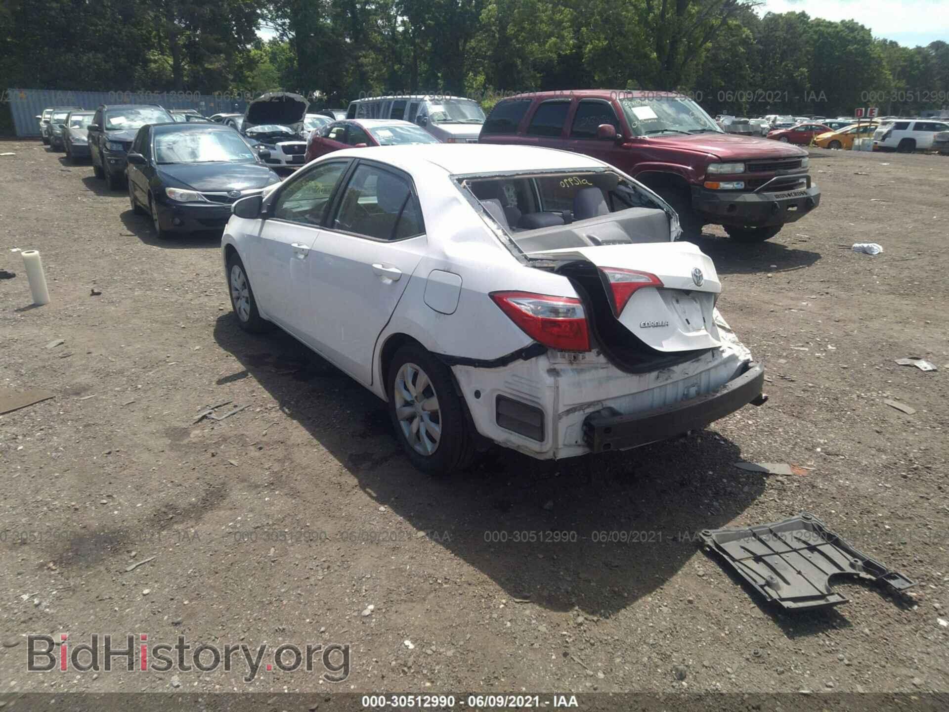 2014 TOYOTA COROLLA - VIN: 2T1BURHE5EC013311 - Фото 3