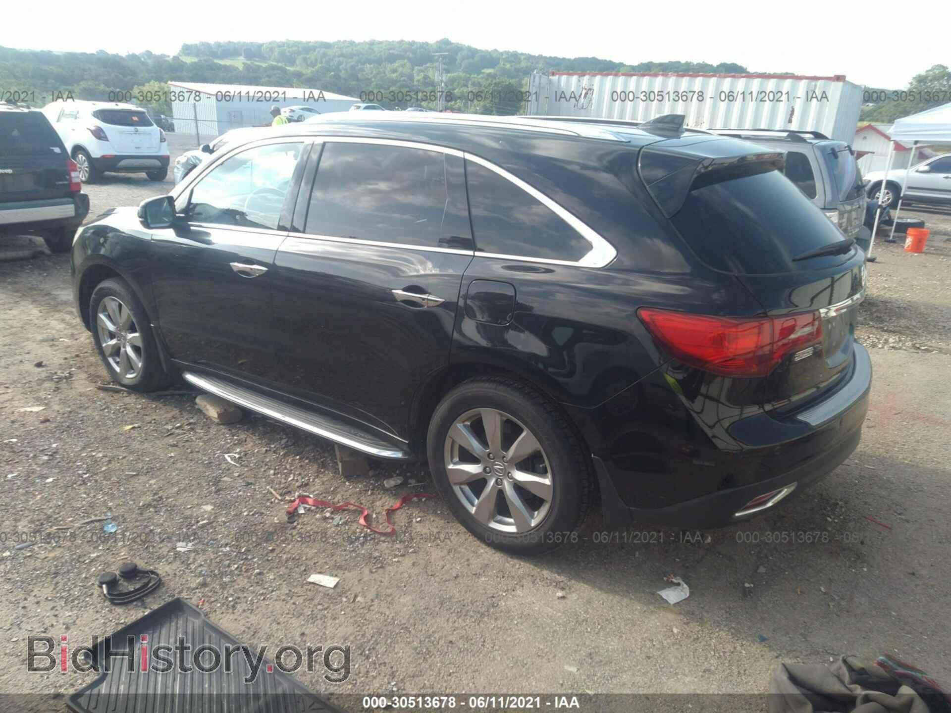2014 ACURA MDX - VIN: 5FRYD4H84EB046527 - Фото 3