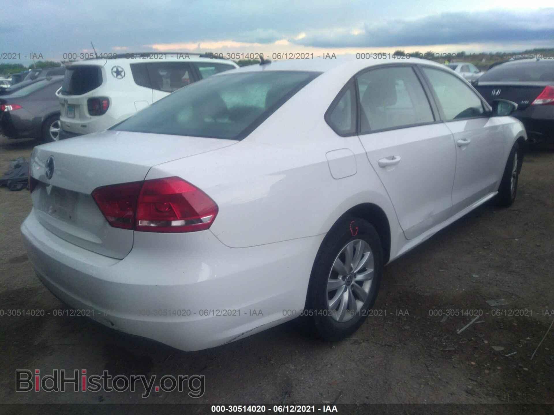 2012 VOLKSWAGEN PASSAT - VIN: 1VWAP7A34CC054368 - Фото 4
