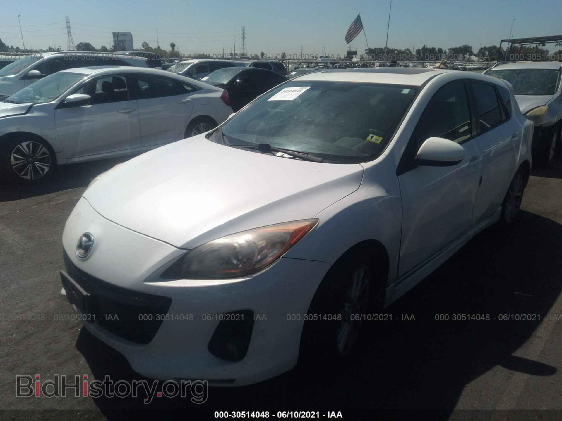 2012 MAZDA MAZDA3 - VIN: JM1BL1L68C1509502 - Фото 2
