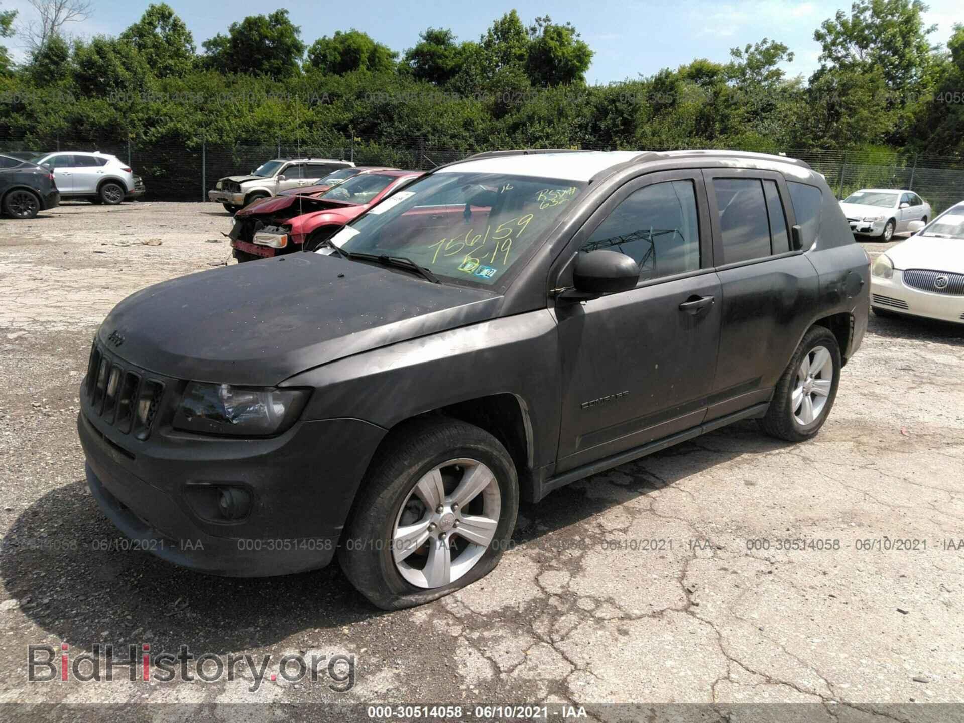 2016 JEEP COMPASS - VIN: 1C4NJDBB7GD756159 - Фото 2