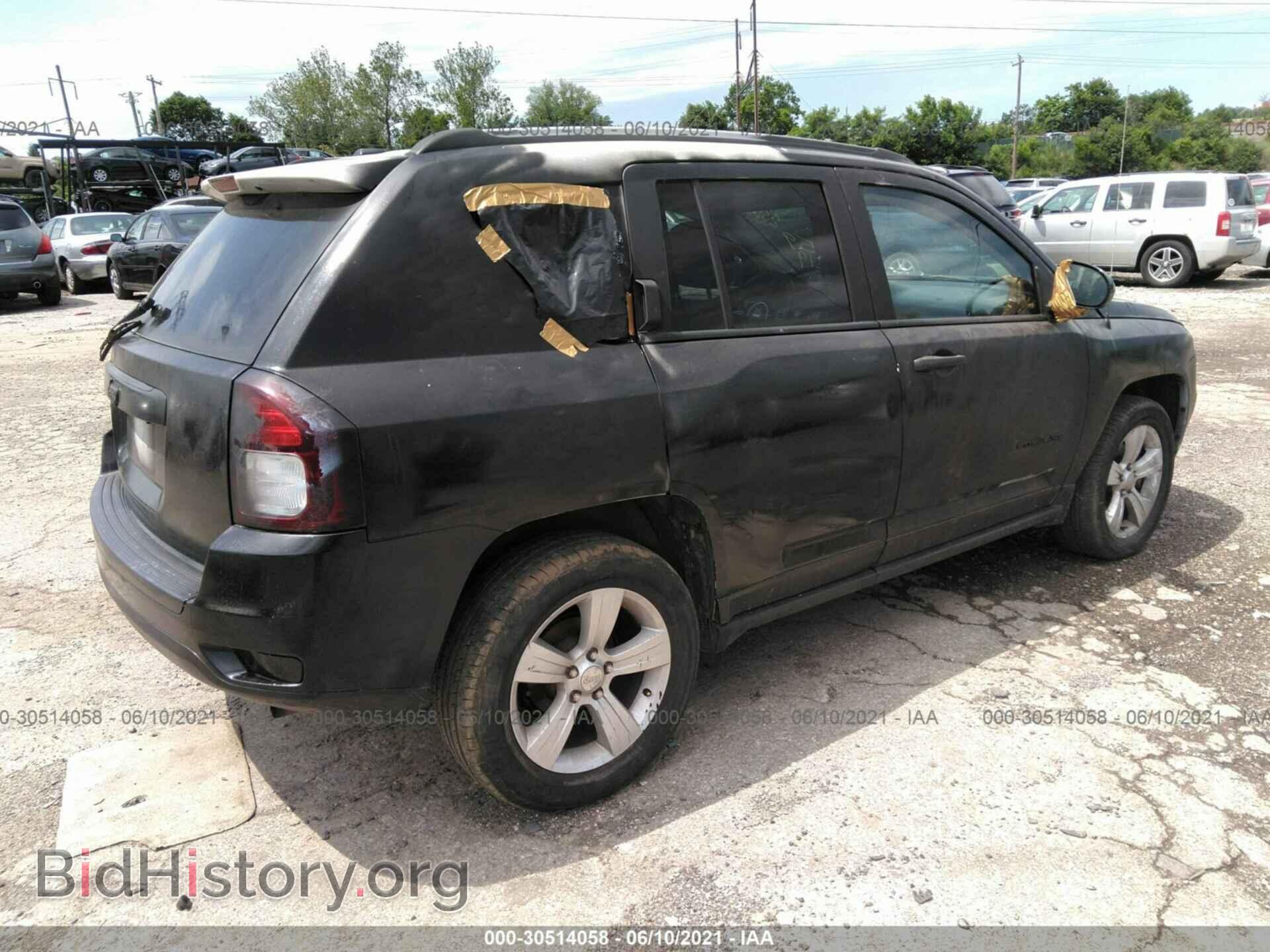 2016 JEEP COMPASS - VIN: 1C4NJDBB7GD756159 - Фото 4
